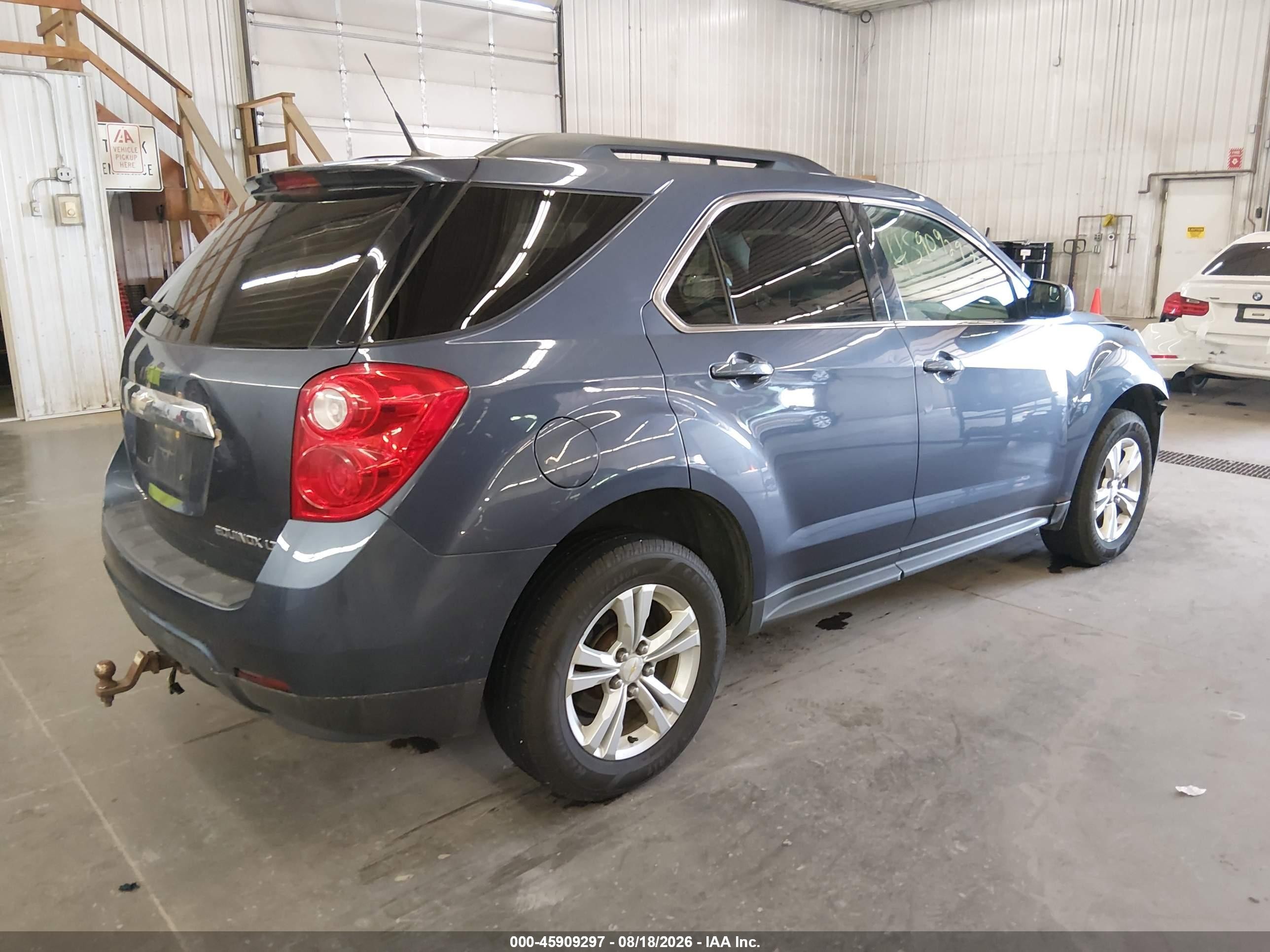 2013 Chevrolet Equinox 1lt Blue vin: 2GNALDEK8D6146583