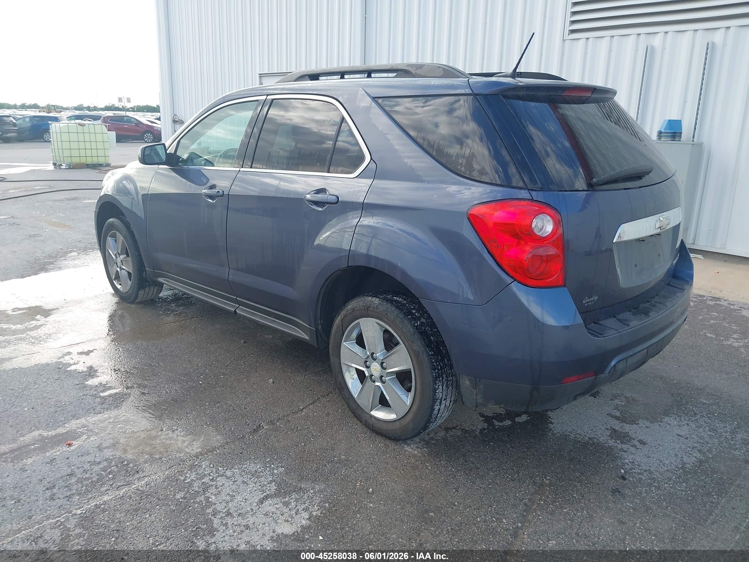 2013 Chevrolet Equinox 1lt Blue vin: 2GNALDEK8D6187215