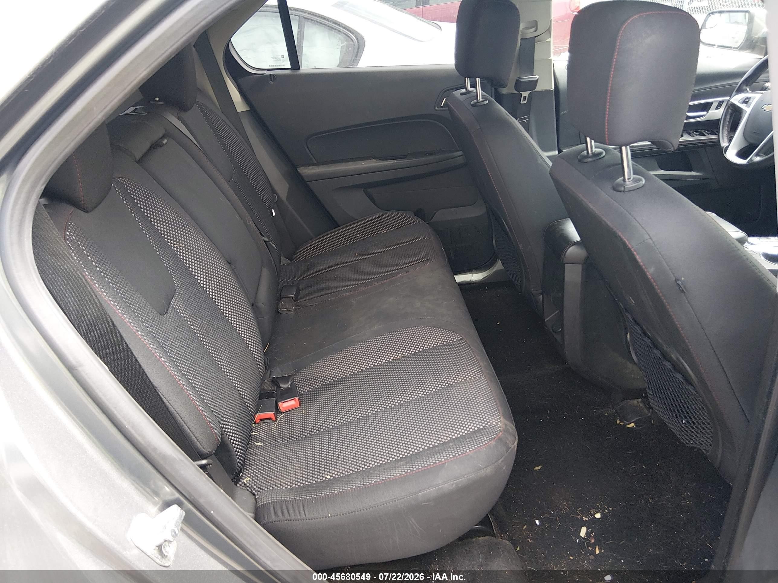 2013 Chevrolet Equinox Lt Gray vin: 2GNALDEK8D6223095