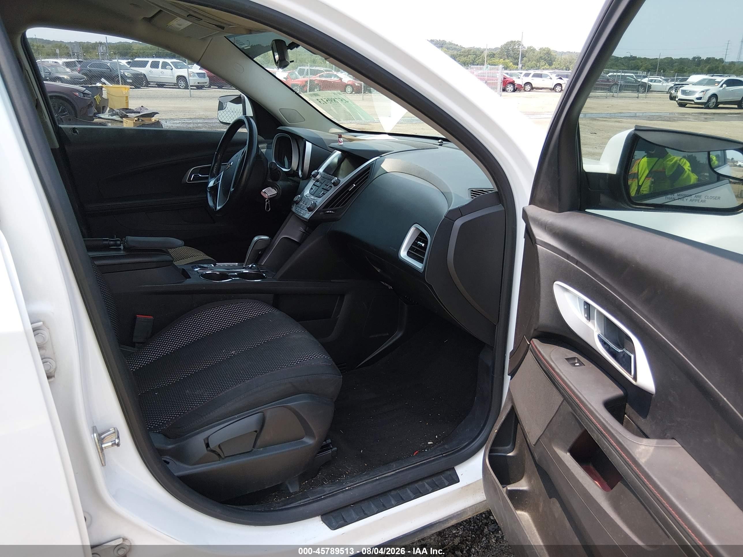 2013 Chevrolet Equinox Lt Белый vin: 2GNALDEK8D6259076