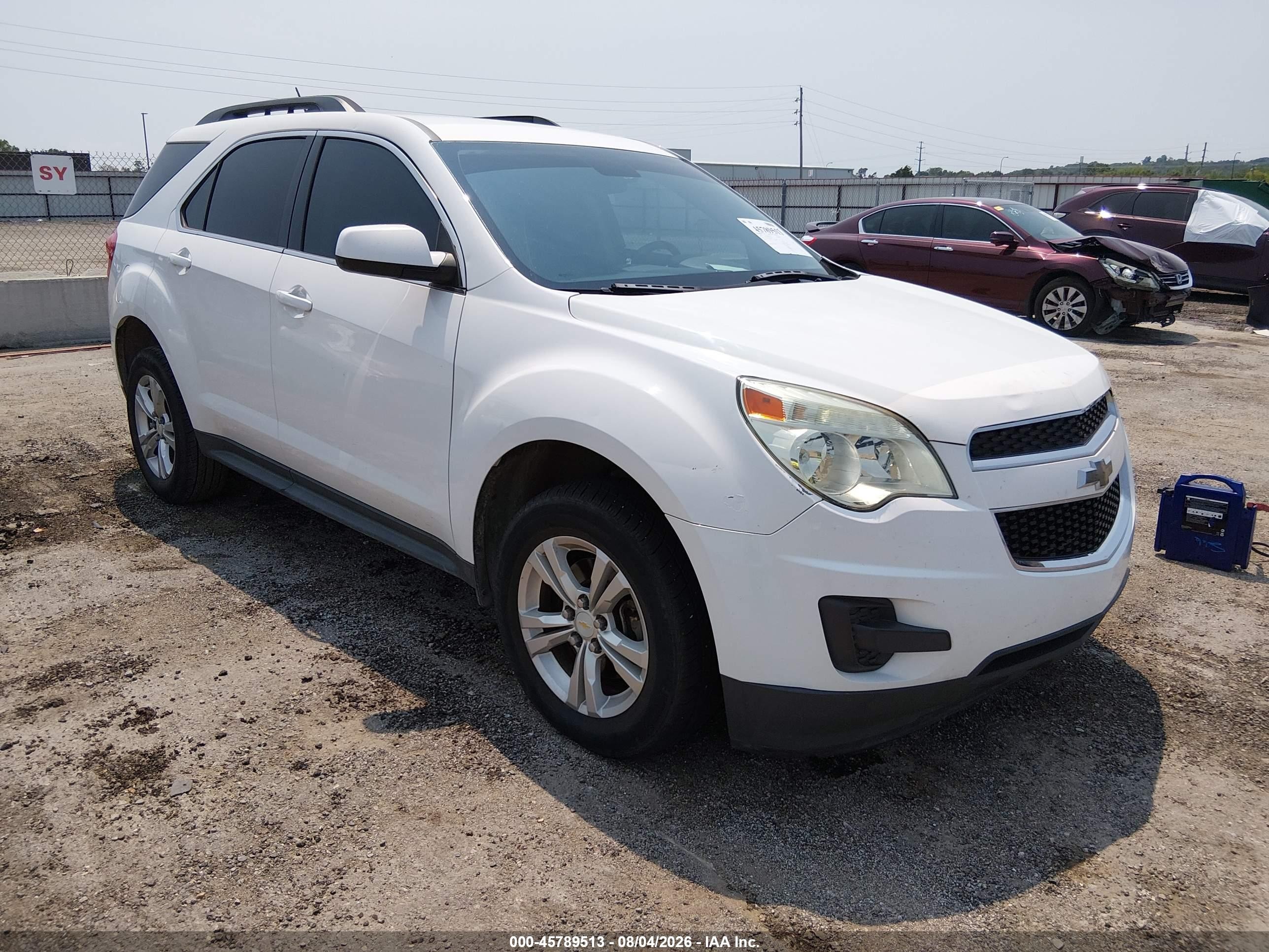 2013 Chevrolet Equinox Lt Белый vin: 2GNALDEK8D6259076