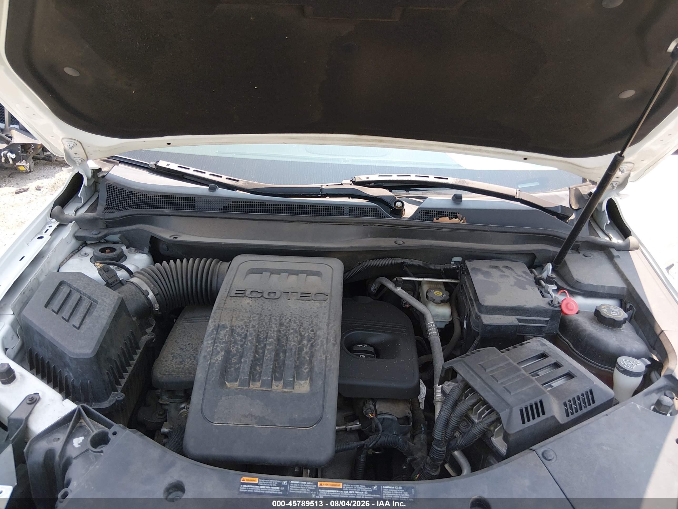 2013 Chevrolet Equinox Lt Белый vin: 2GNALDEK8D6259076