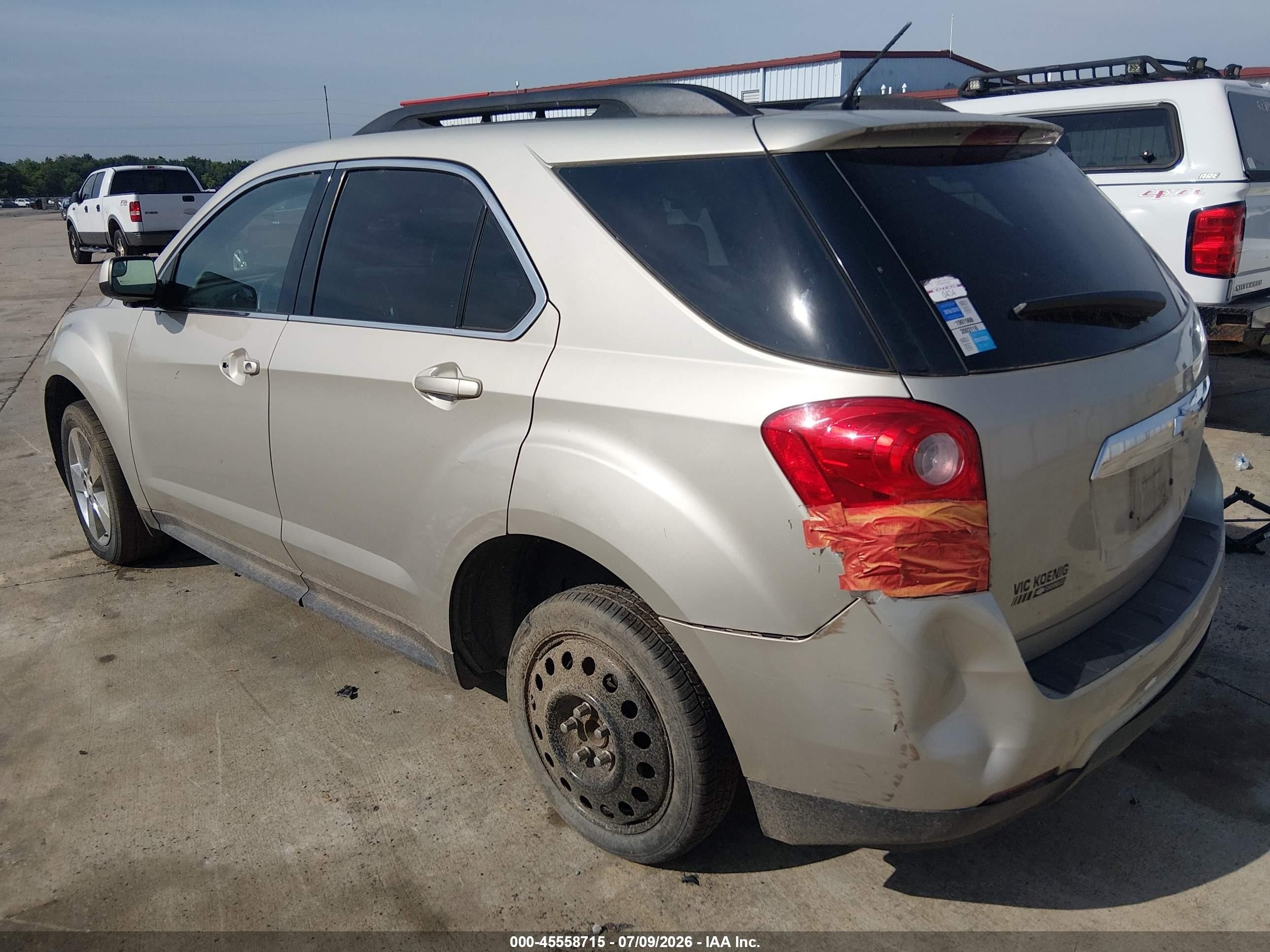 2013 Chevrolet Equinox Lt Beige vin: 2GNALDEK8D6277027