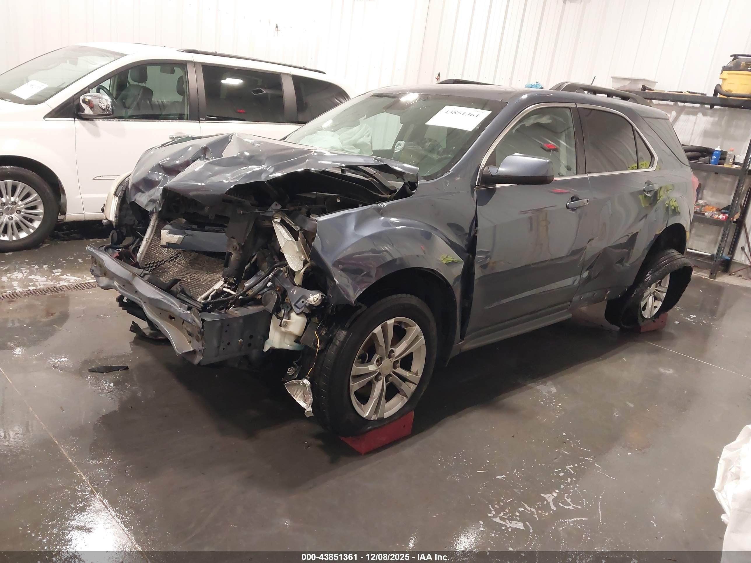 2013 Chevrolet Equinox 1lt Blue vin: 2GNALDEK8D6362031
