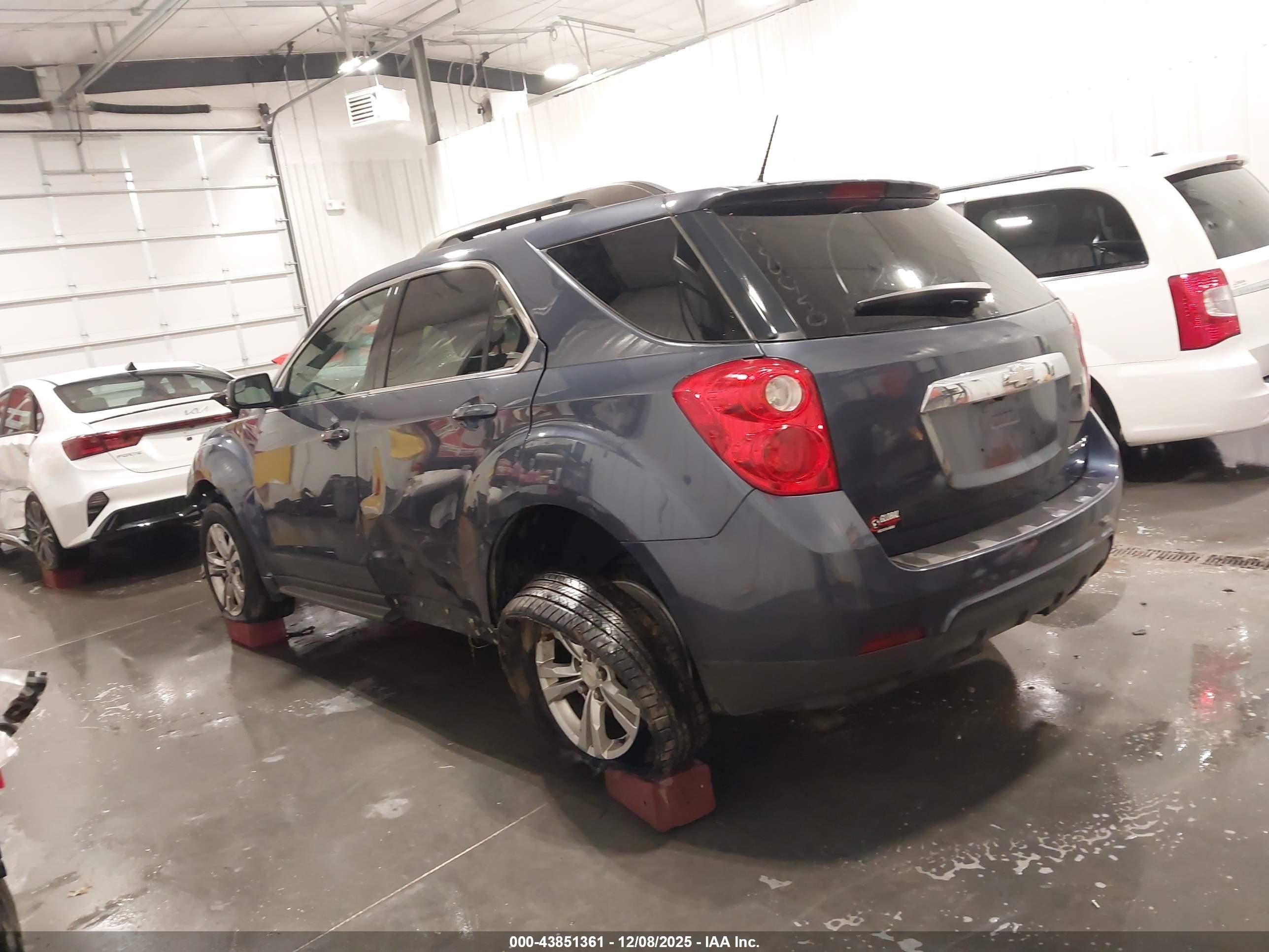 2013 Chevrolet Equinox 1lt Blue vin: 2GNALDEK8D6362031