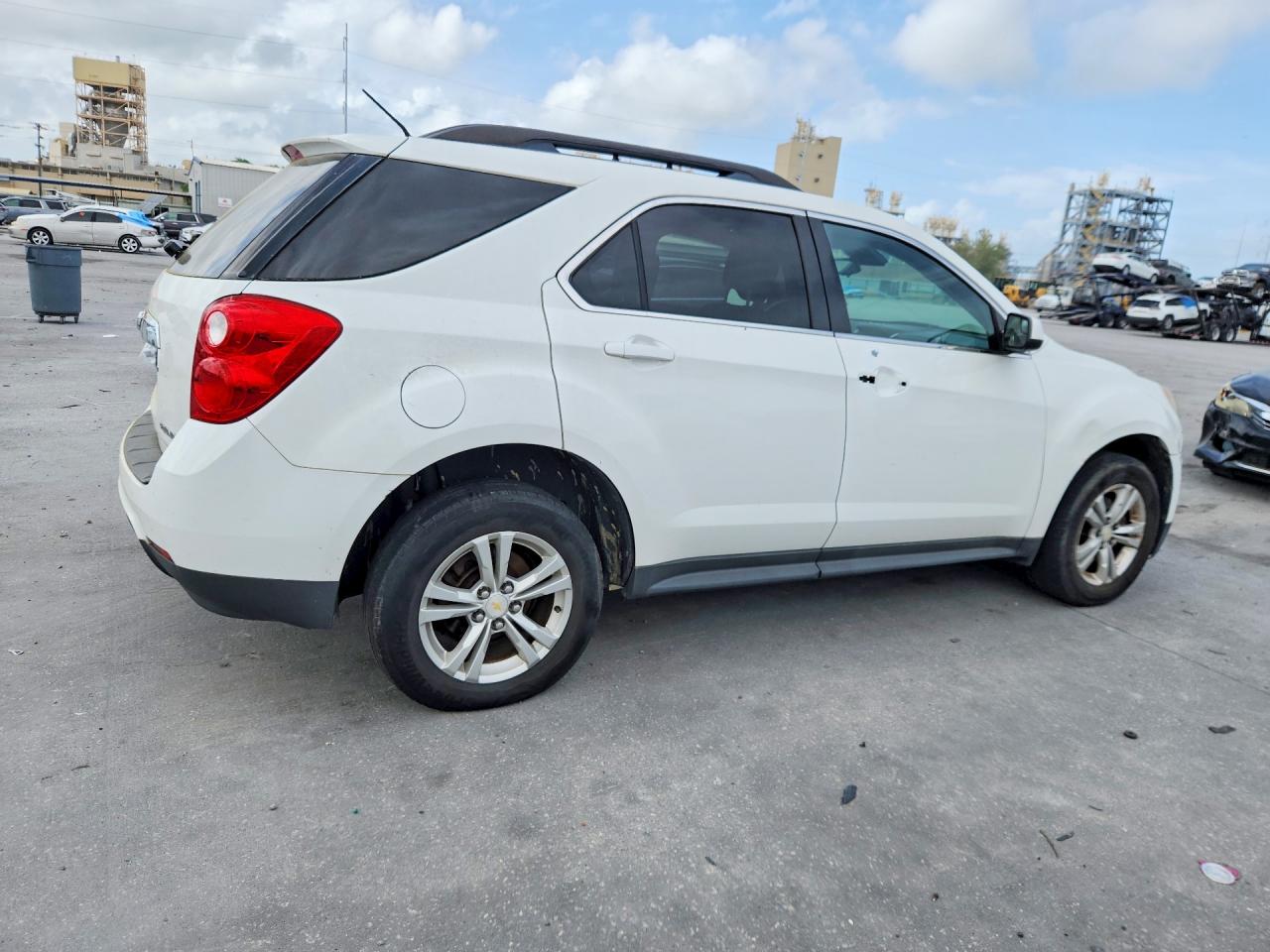 2013 Chevrolet Equinox Lt White vin: 2GNALDEK8D6365026