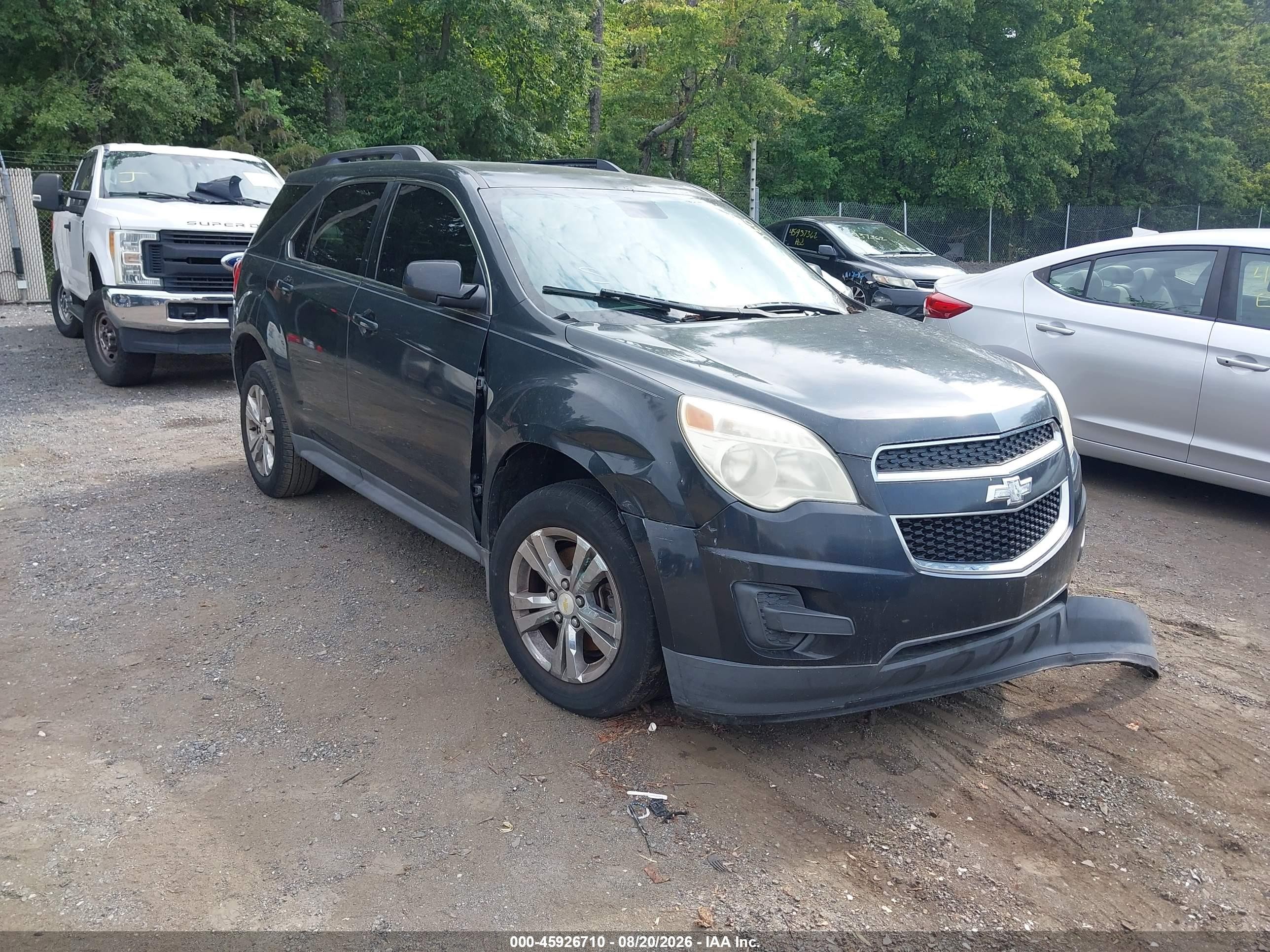 2013 Chevrolet Equinox 1lt Gray vin: 2GNALDEK8D6368704