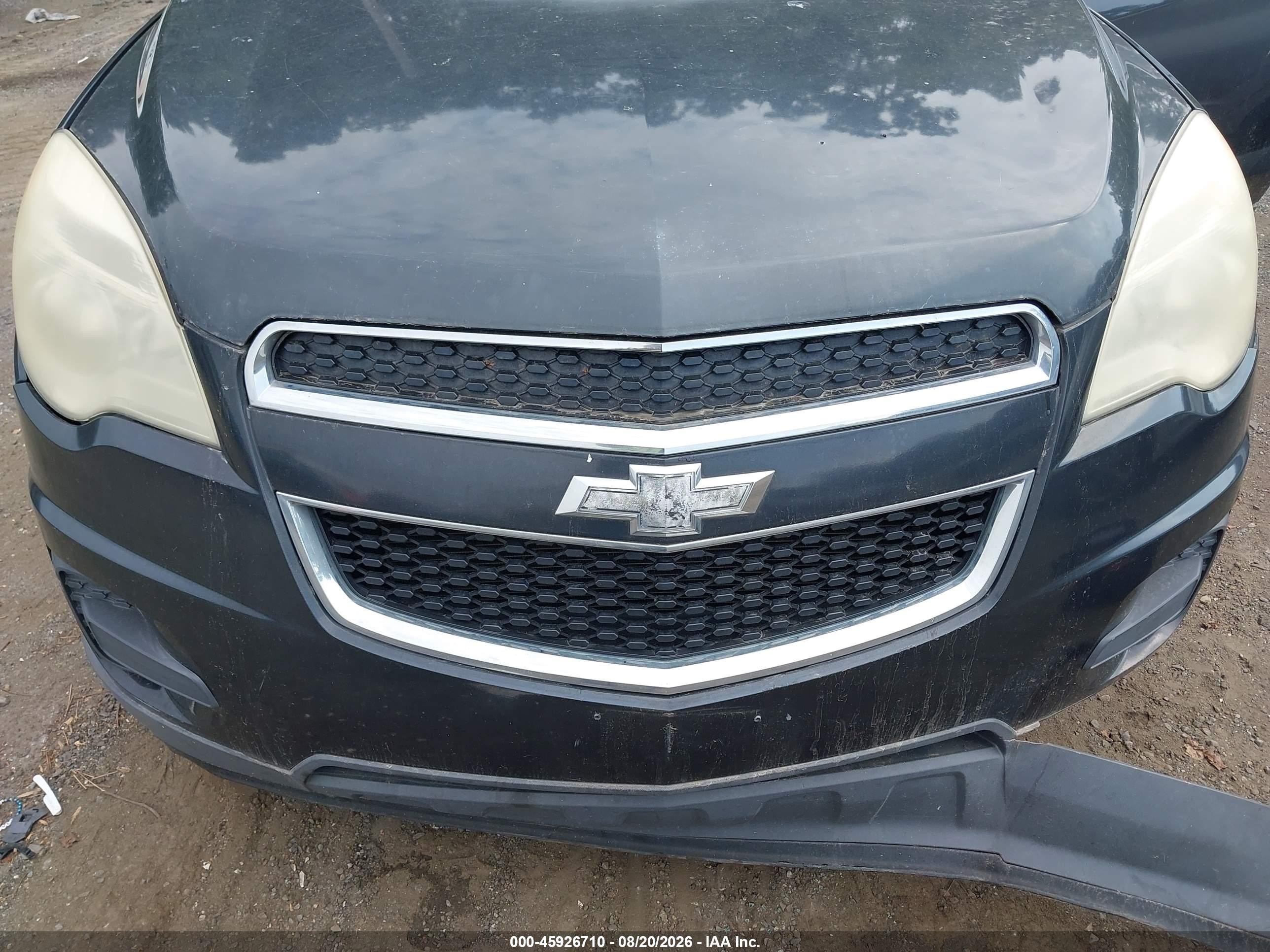 2013 Chevrolet Equinox 1lt Gray vin: 2GNALDEK8D6368704
