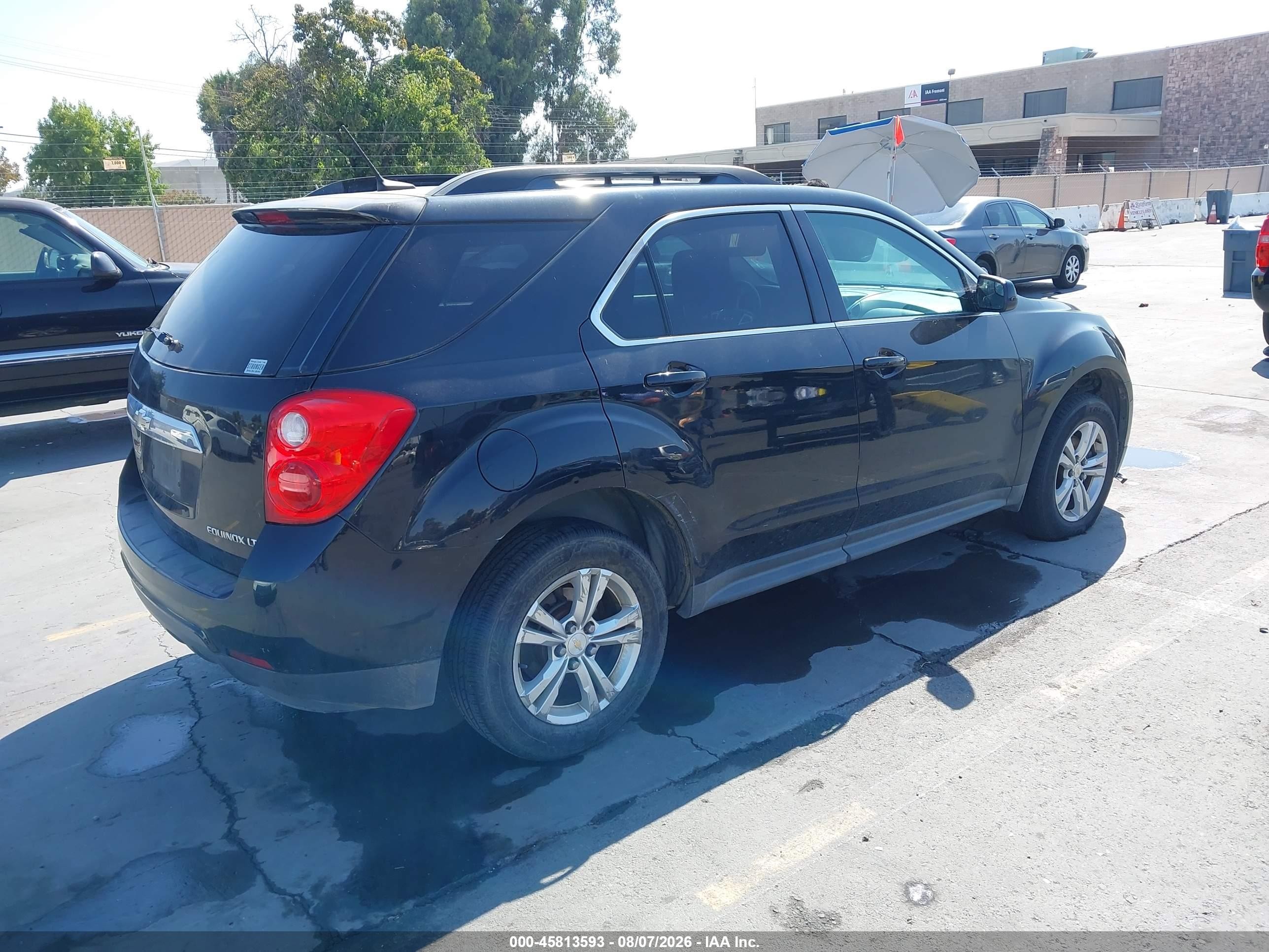 2013 Chevrolet Equinox Lt Black vin: 2GNALDEK8D6405234