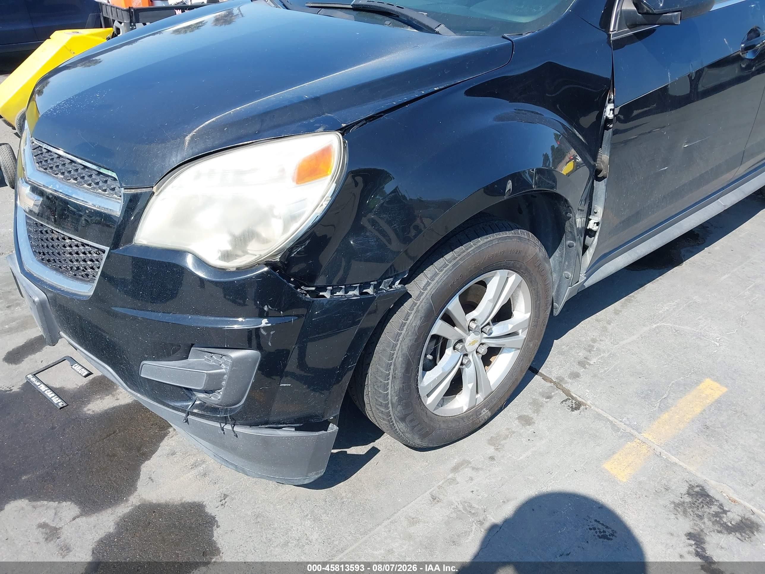 2013 Chevrolet Equinox Lt Black vin: 2GNALDEK8D6405234