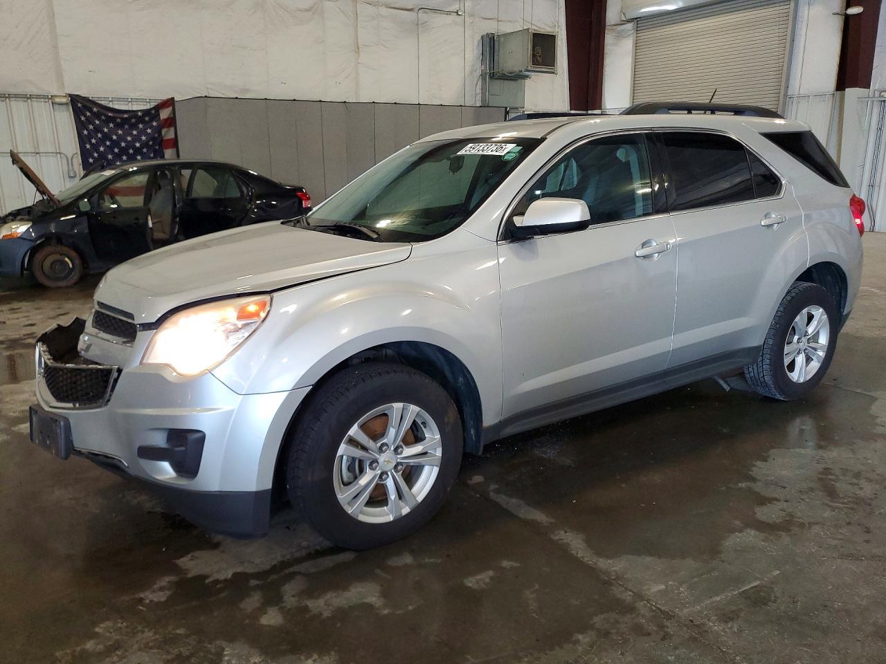 2013 Chevrolet Equinox Lt Silver vin: 2GNALDEK8D6423443