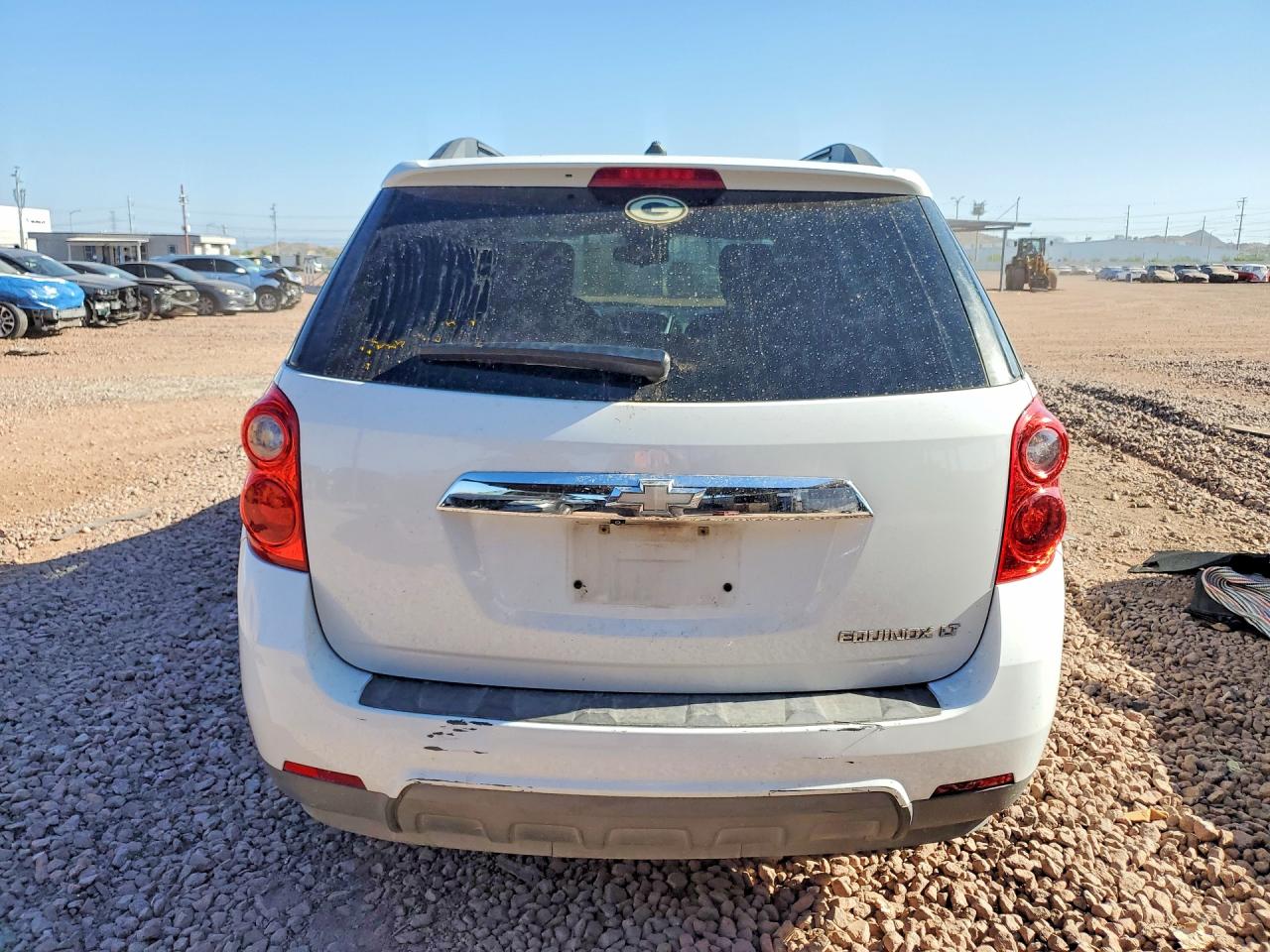 2012 Chevrolet Equinox Lt White vin: 2GNALDEK9C1184559