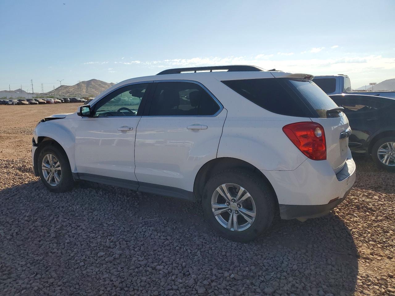 2012 Chevrolet Equinox Lt White vin: 2GNALDEK9C1184559