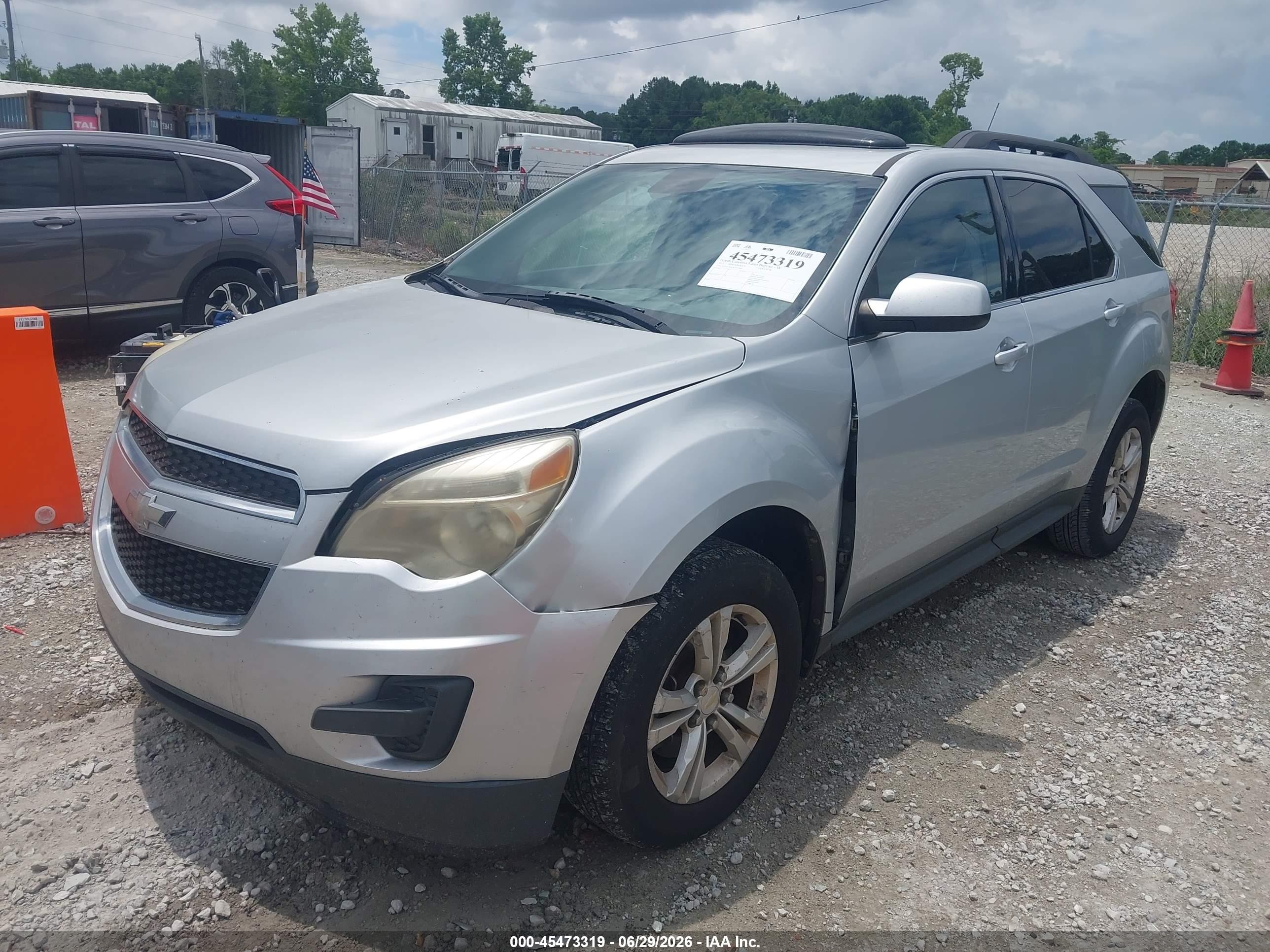 2012 Chevrolet Equinox Lt W/1lt Gray vin: 2GNALDEK9C6142685