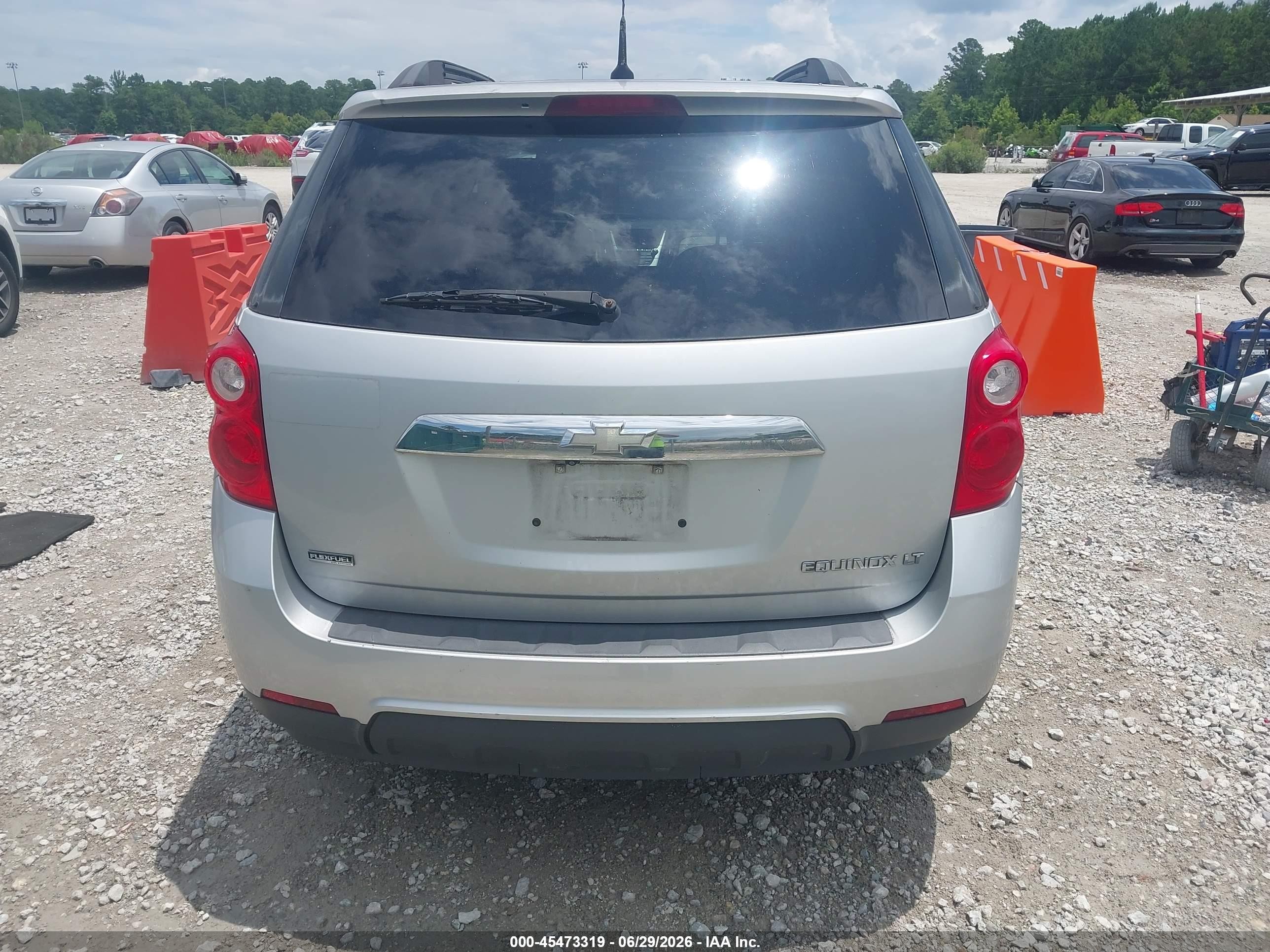 2012 Chevrolet Equinox Lt W/1lt Gray vin: 2GNALDEK9C6142685