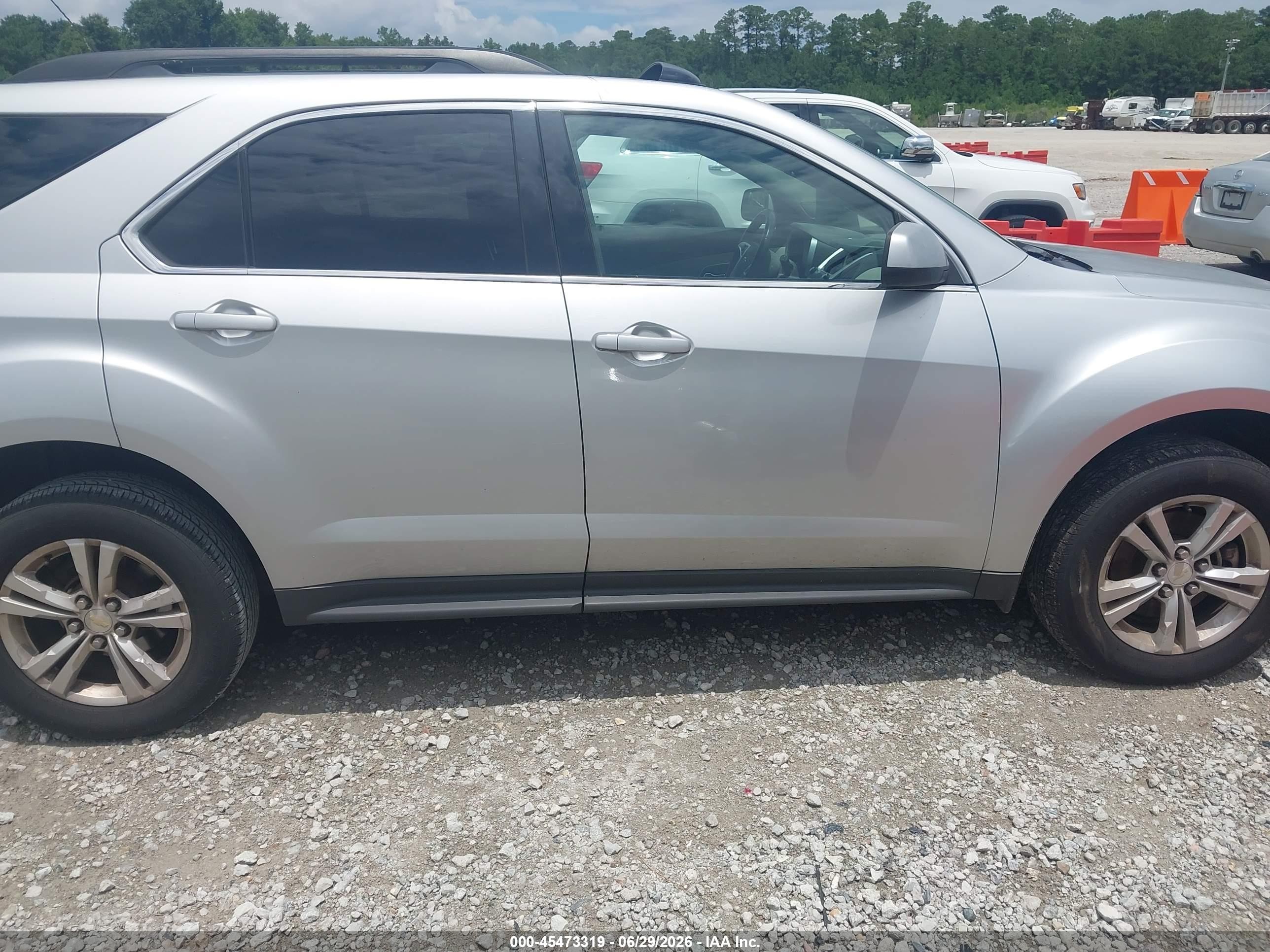 2012 Chevrolet Equinox Lt W/1lt Gray vin: 2GNALDEK9C6142685