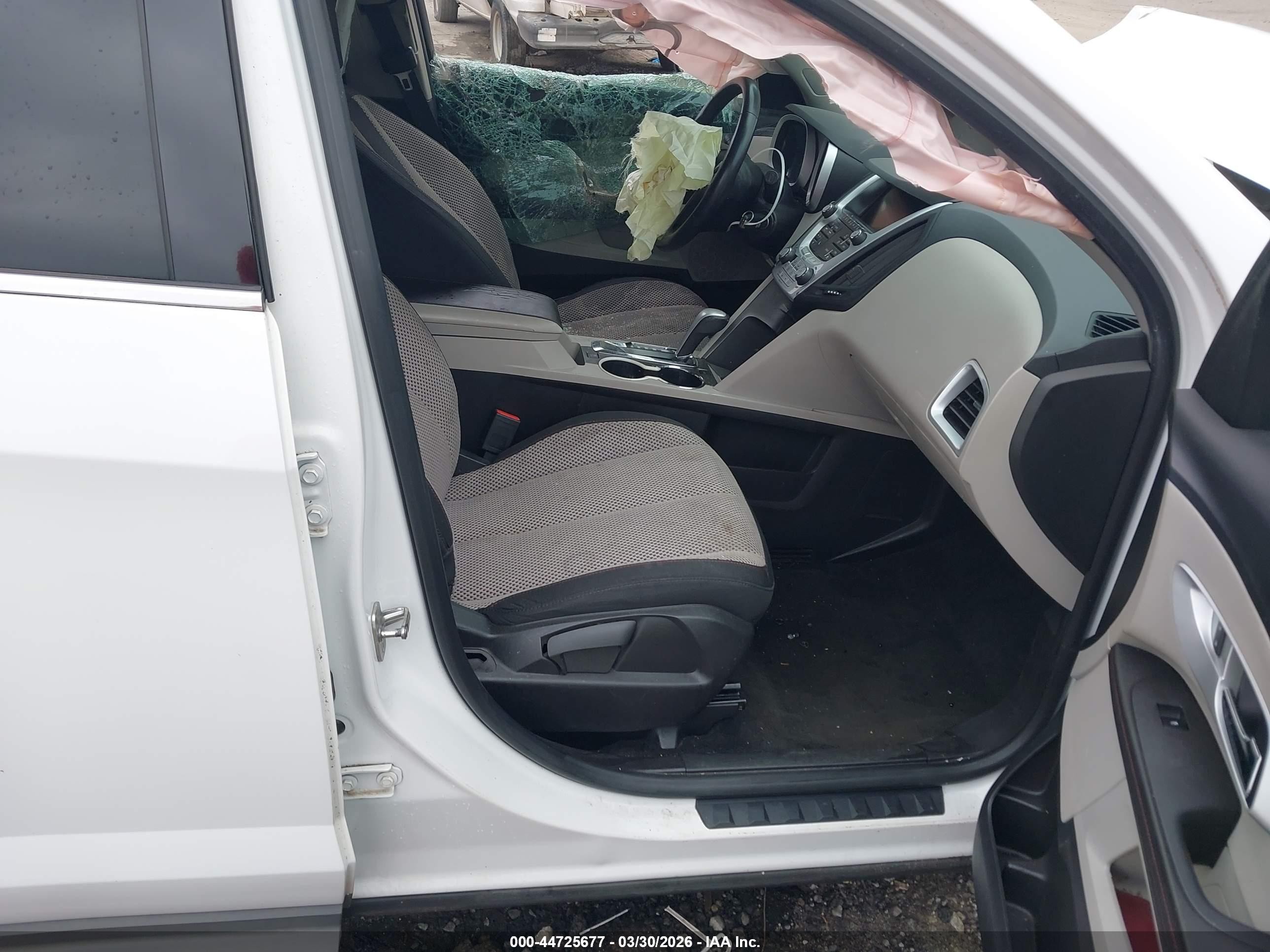 2012 Chevrolet Equinox 1lt Белый vin: 2GNALDEK9C6236811
