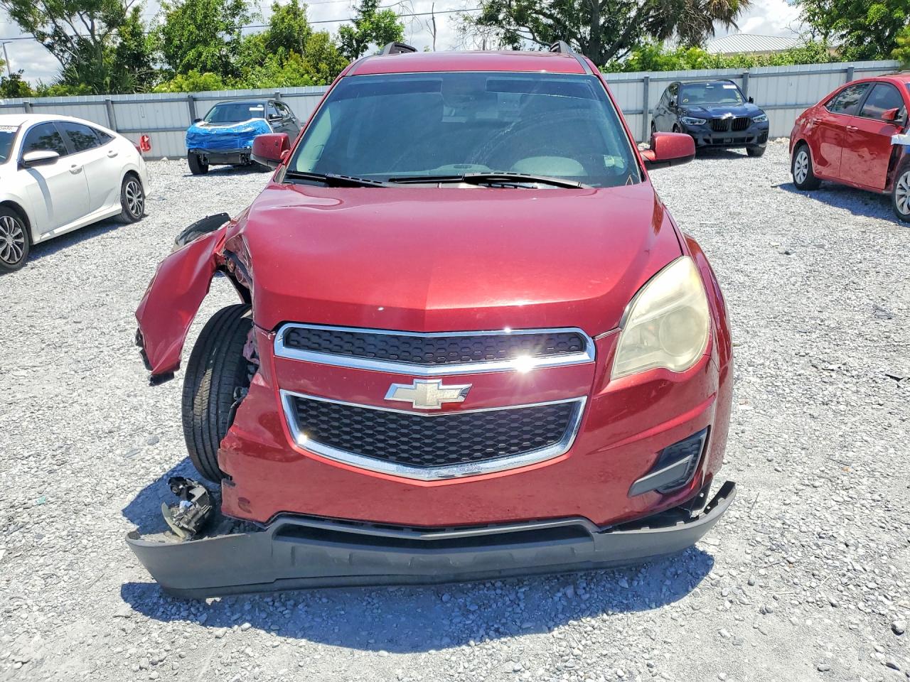 2012 Chevrolet Equinox Lt Красный vin: 2GNALDEK9C6290450