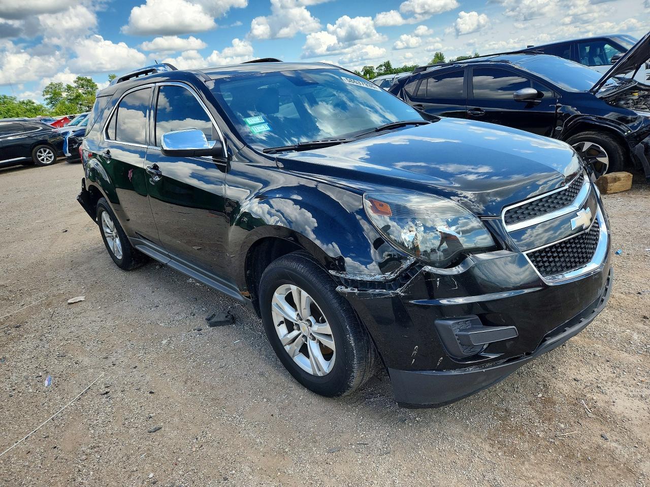 2013 Chevrolet Equinox Lt Black vin: 2GNALDEK9D1135119