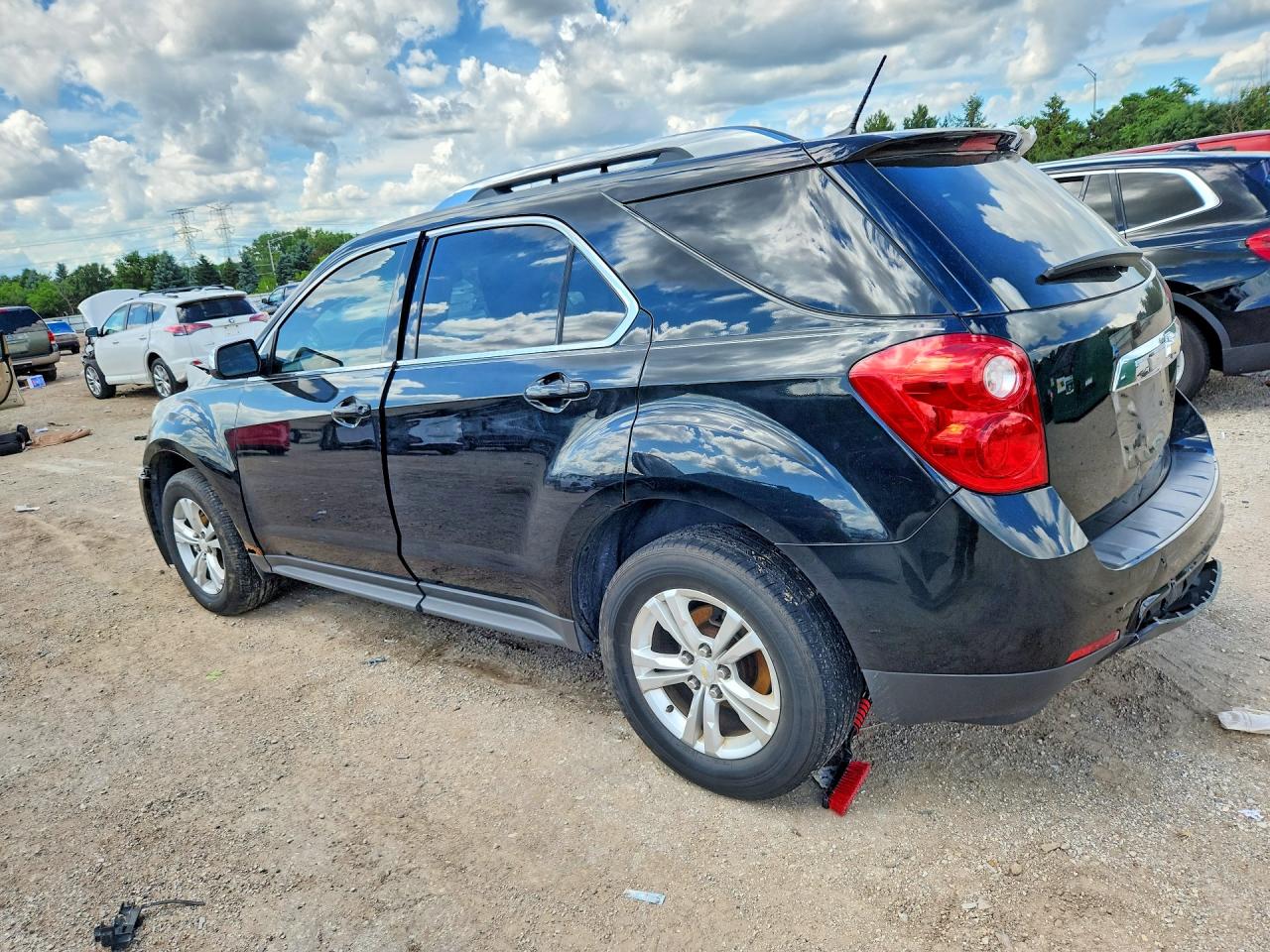 2013 Chevrolet Equinox Lt Black vin: 2GNALDEK9D1135119