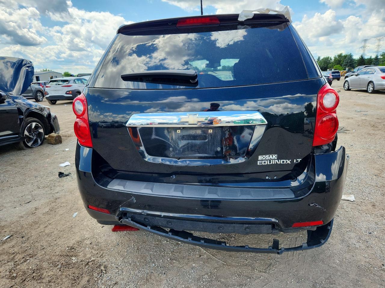 2013 Chevrolet Equinox Lt Black vin: 2GNALDEK9D1135119