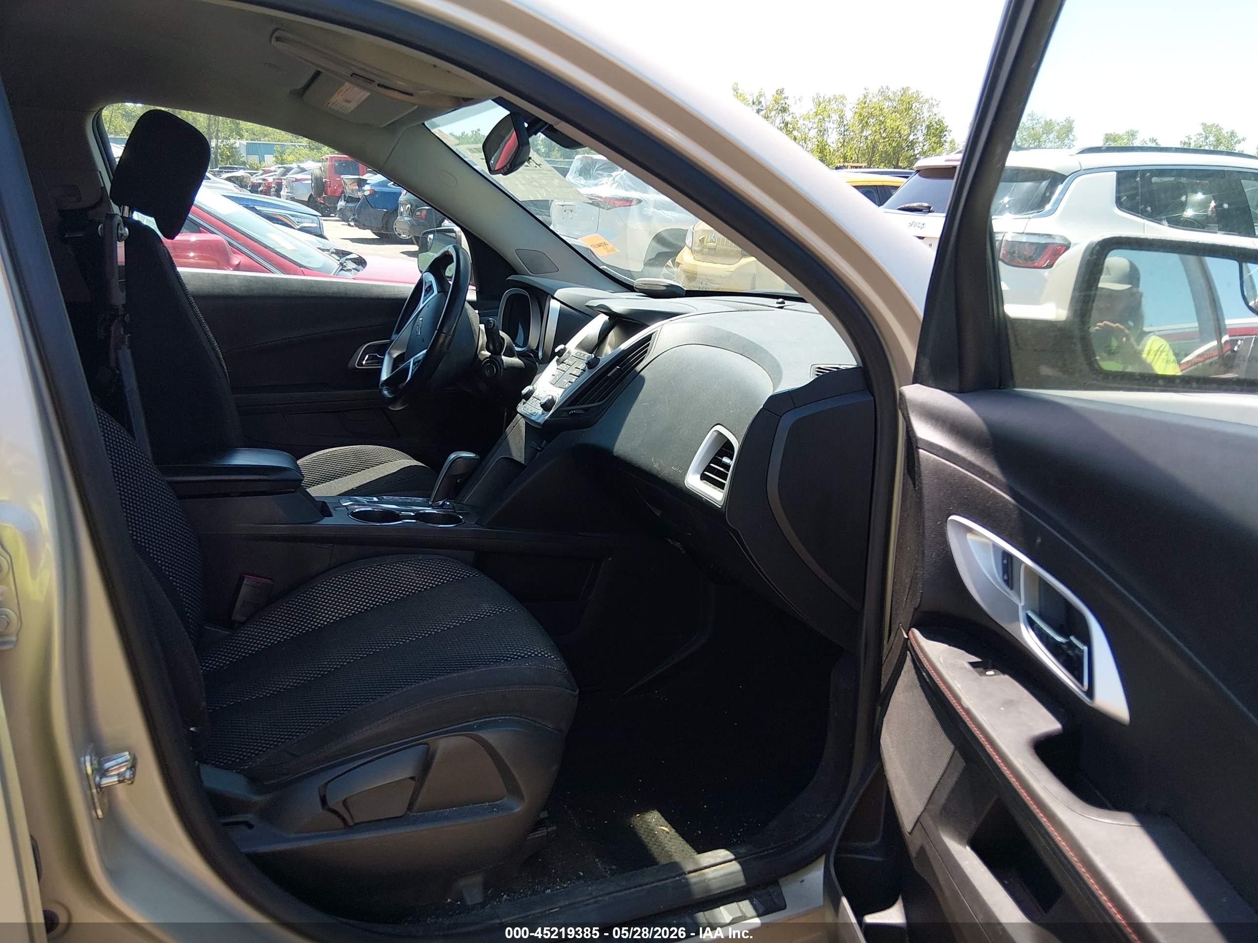 2013 Chevrolet Equinox 1lt Tan vin: 2GNALDEK9D1257513