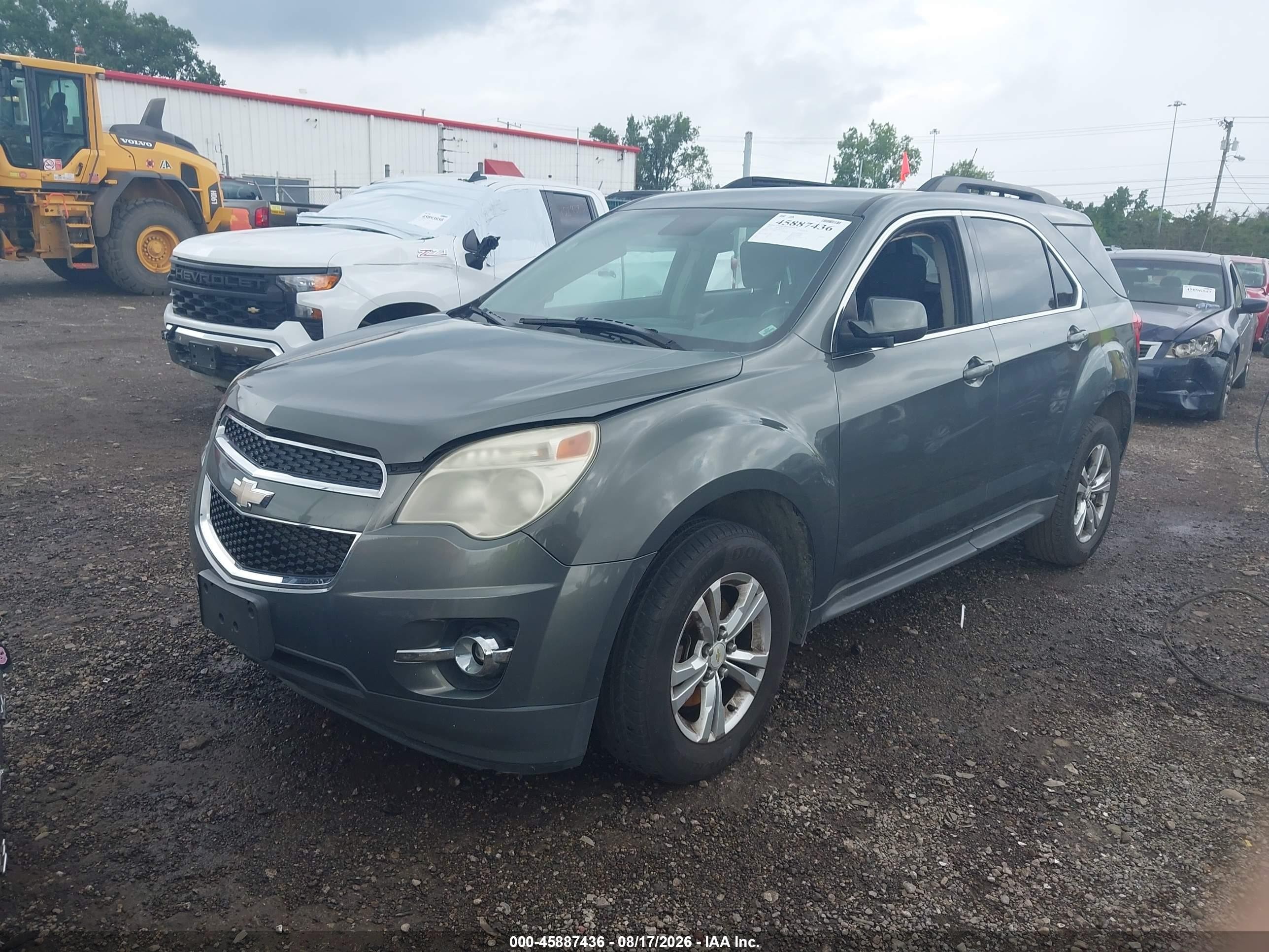 2013 Chevrolet Equinox 1lt Серый vin: 2GNALDEK9D6122311