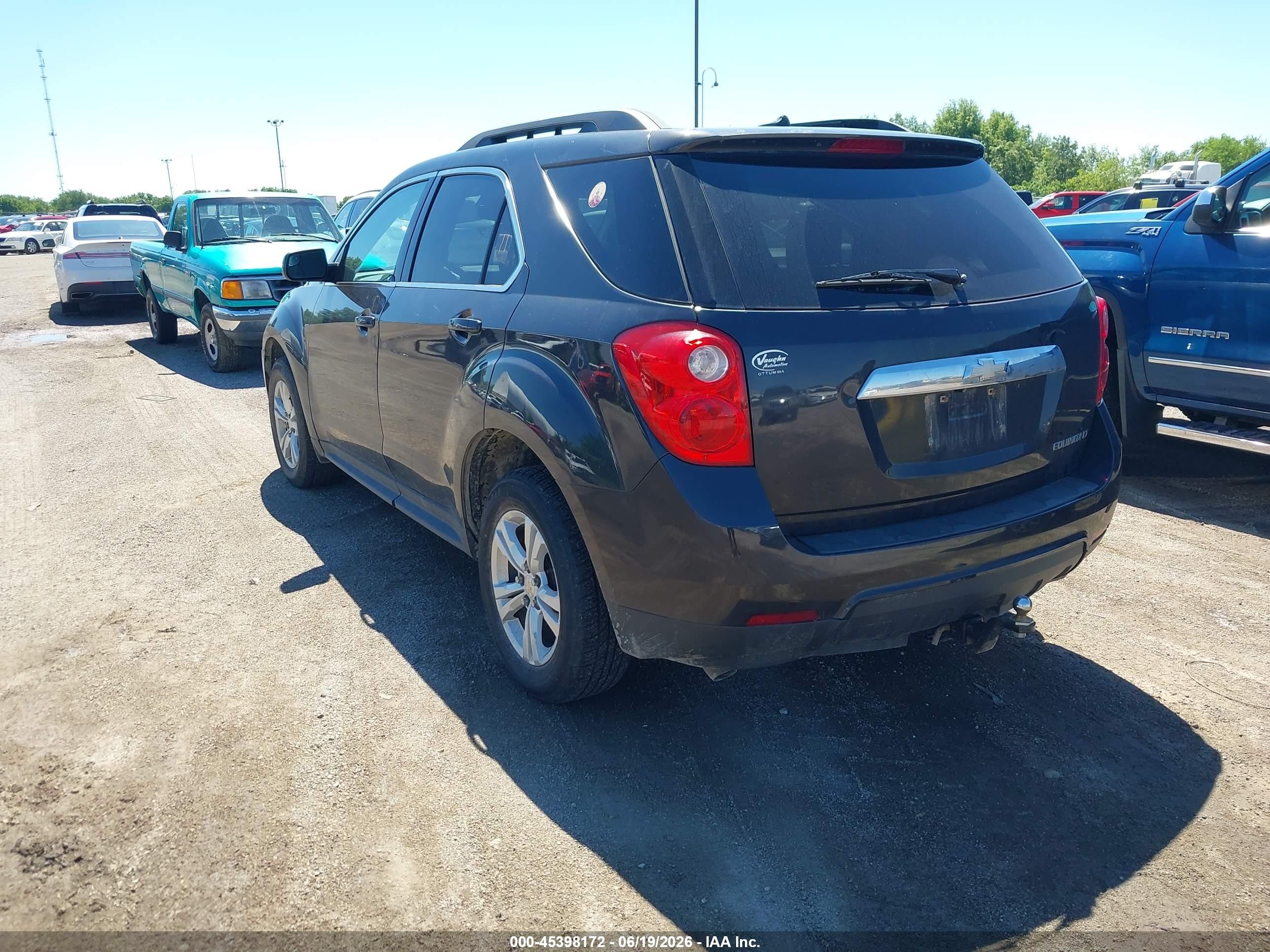 2013 Chevrolet Equinox Lt Blue vin: 2GNALDEK9D6149394