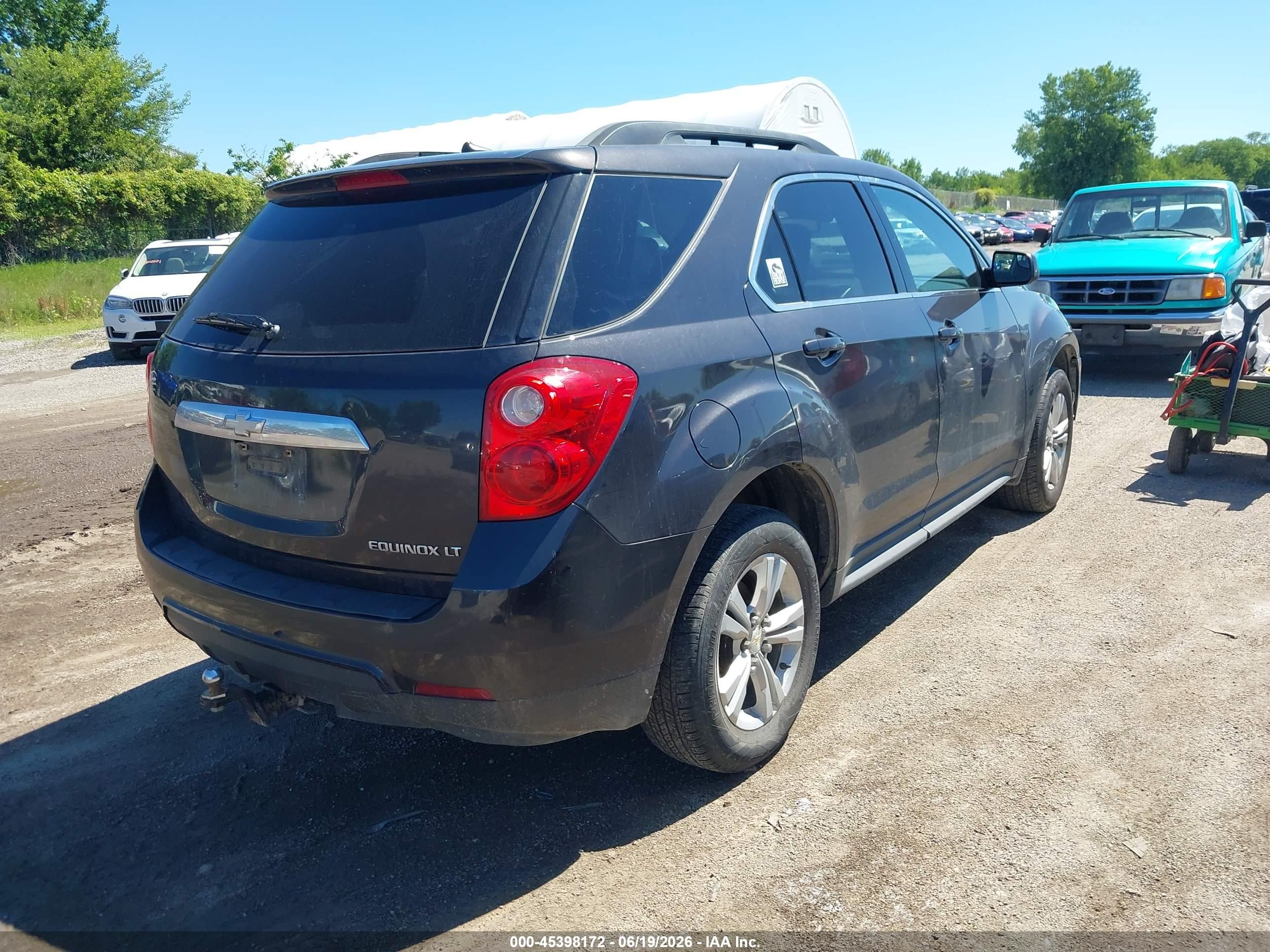 2013 Chevrolet Equinox Lt Blue vin: 2GNALDEK9D6149394