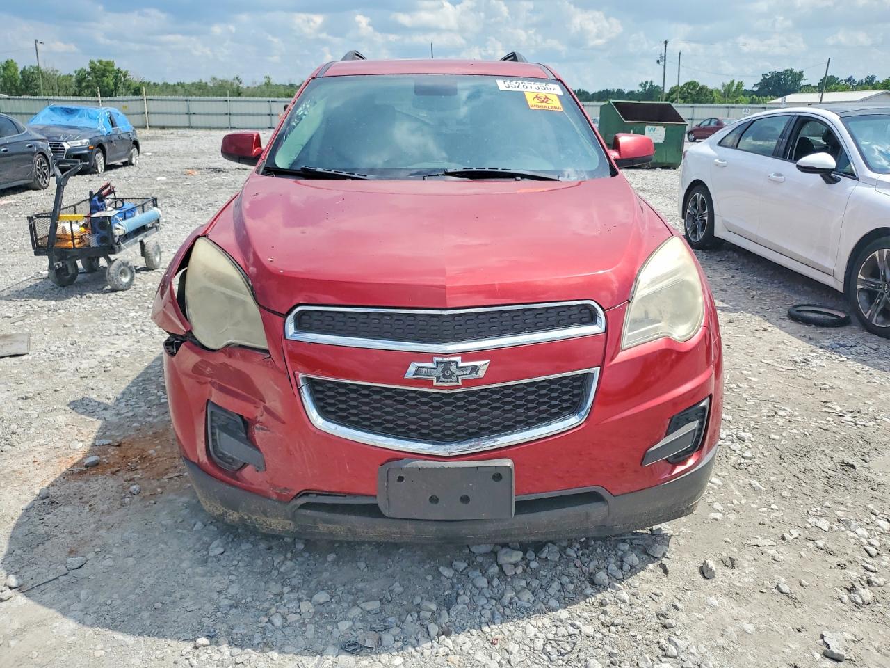 2013 Chevrolet Equinox Lt Red vin: 2GNALDEK9D6179463