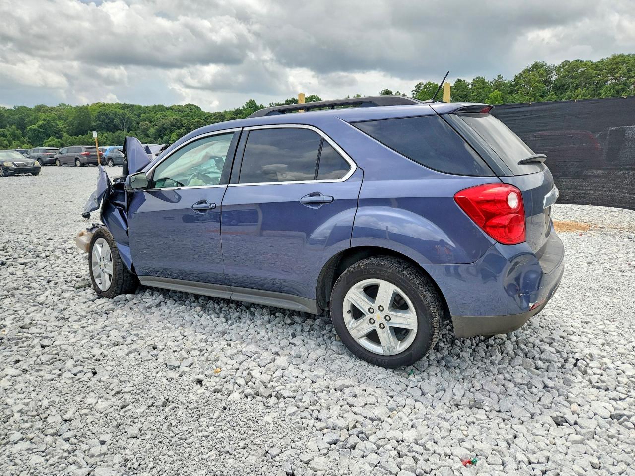 2013 Chevrolet Equinox Lt Blue vin: 2GNALDEK9D6198465