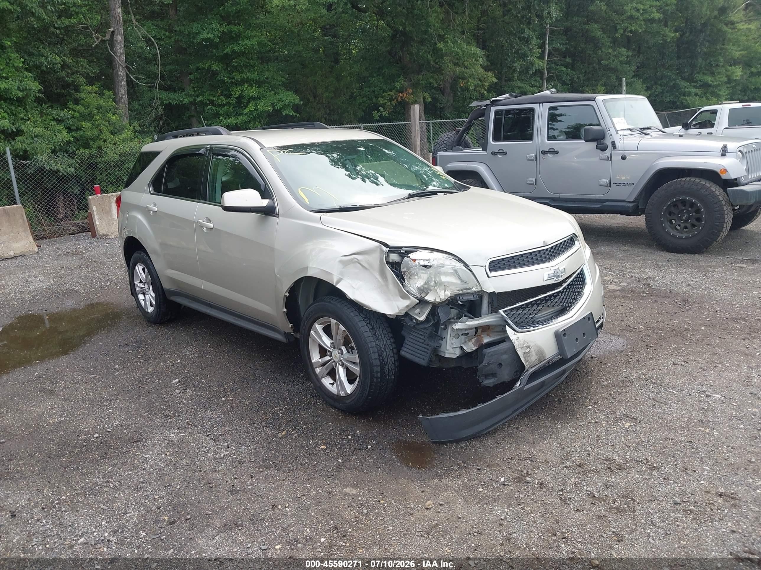 2013 Chevrolet Equinox Lt Gold vin: 2GNALDEK9D6245090