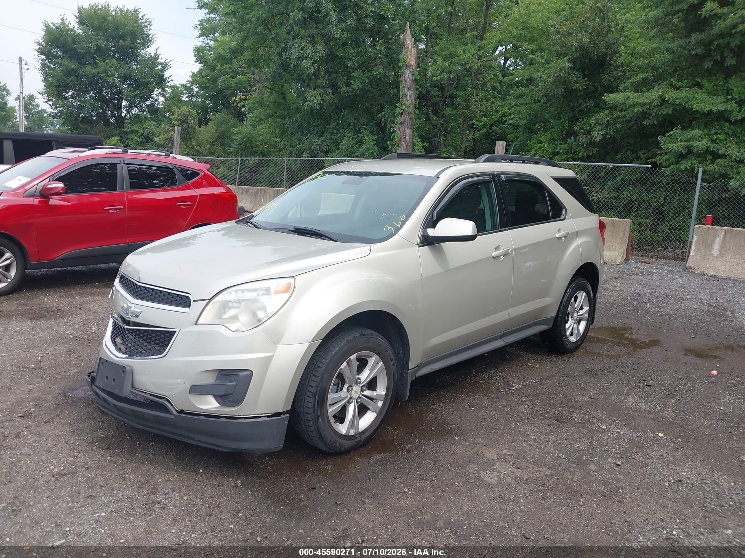 2013 Chevrolet Equinox Lt Gold vin: 2GNALDEK9D6245090