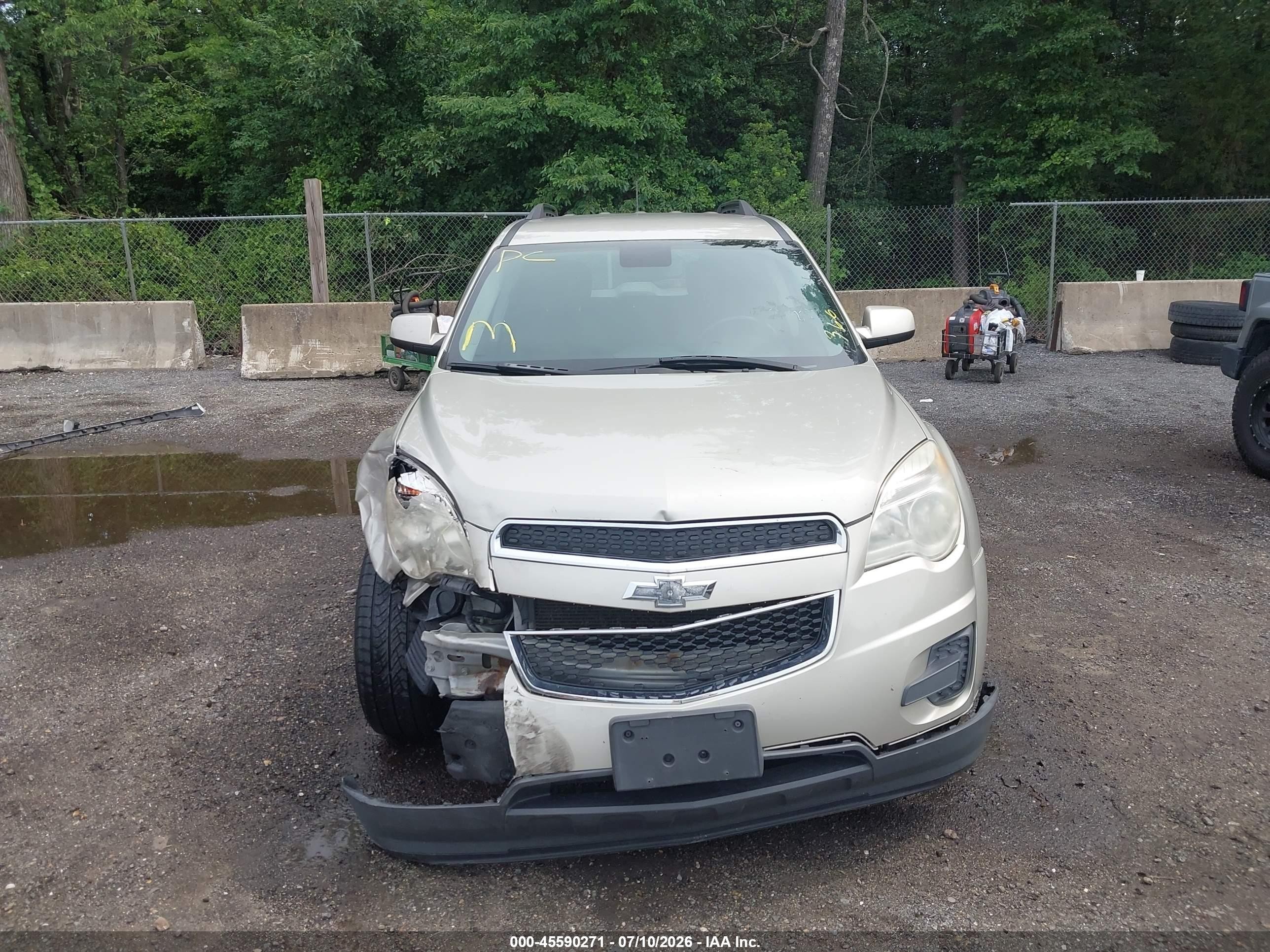 2013 Chevrolet Equinox Lt Gold vin: 2GNALDEK9D6245090