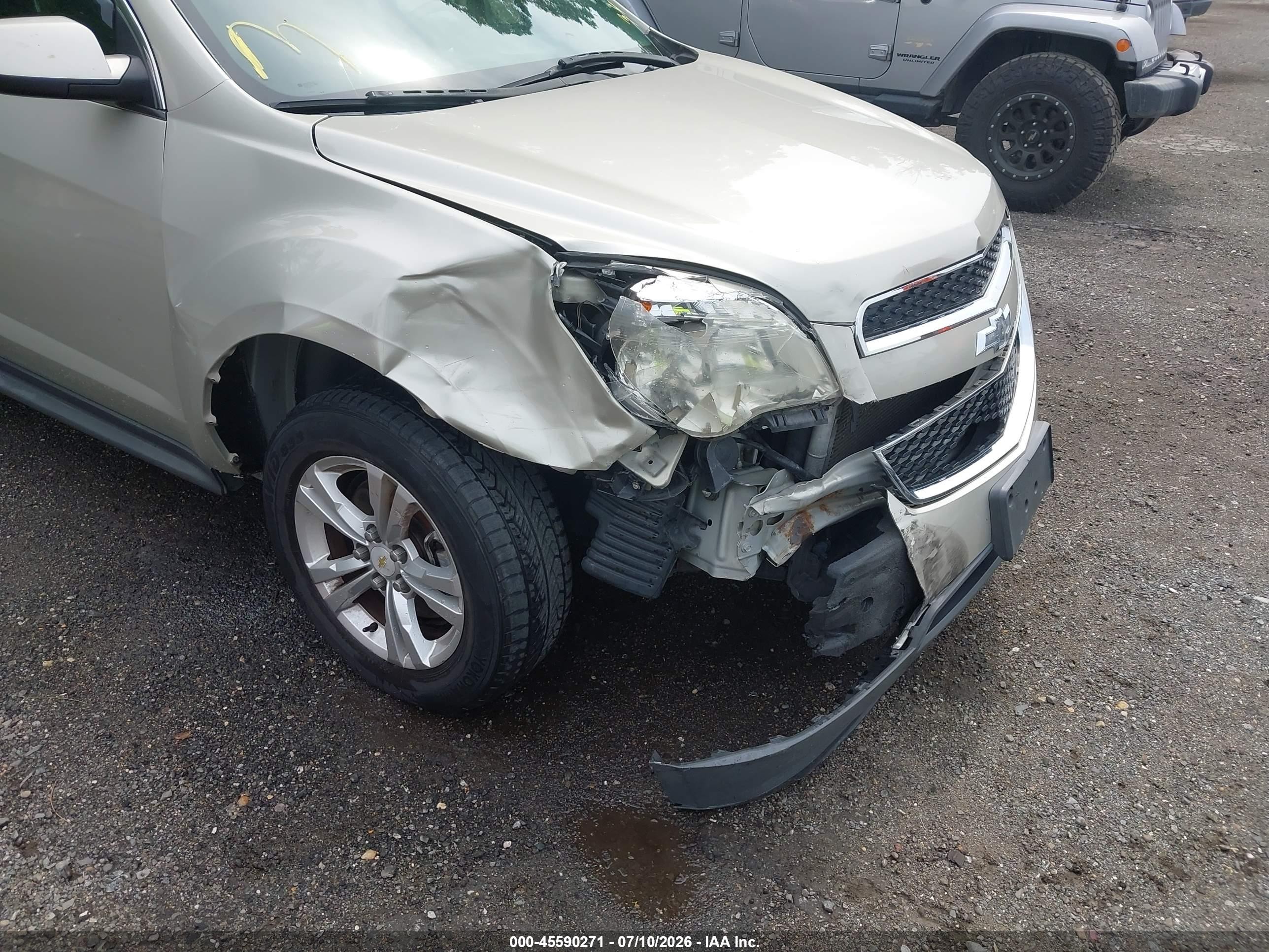 2013 Chevrolet Equinox Lt Gold vin: 2GNALDEK9D6245090