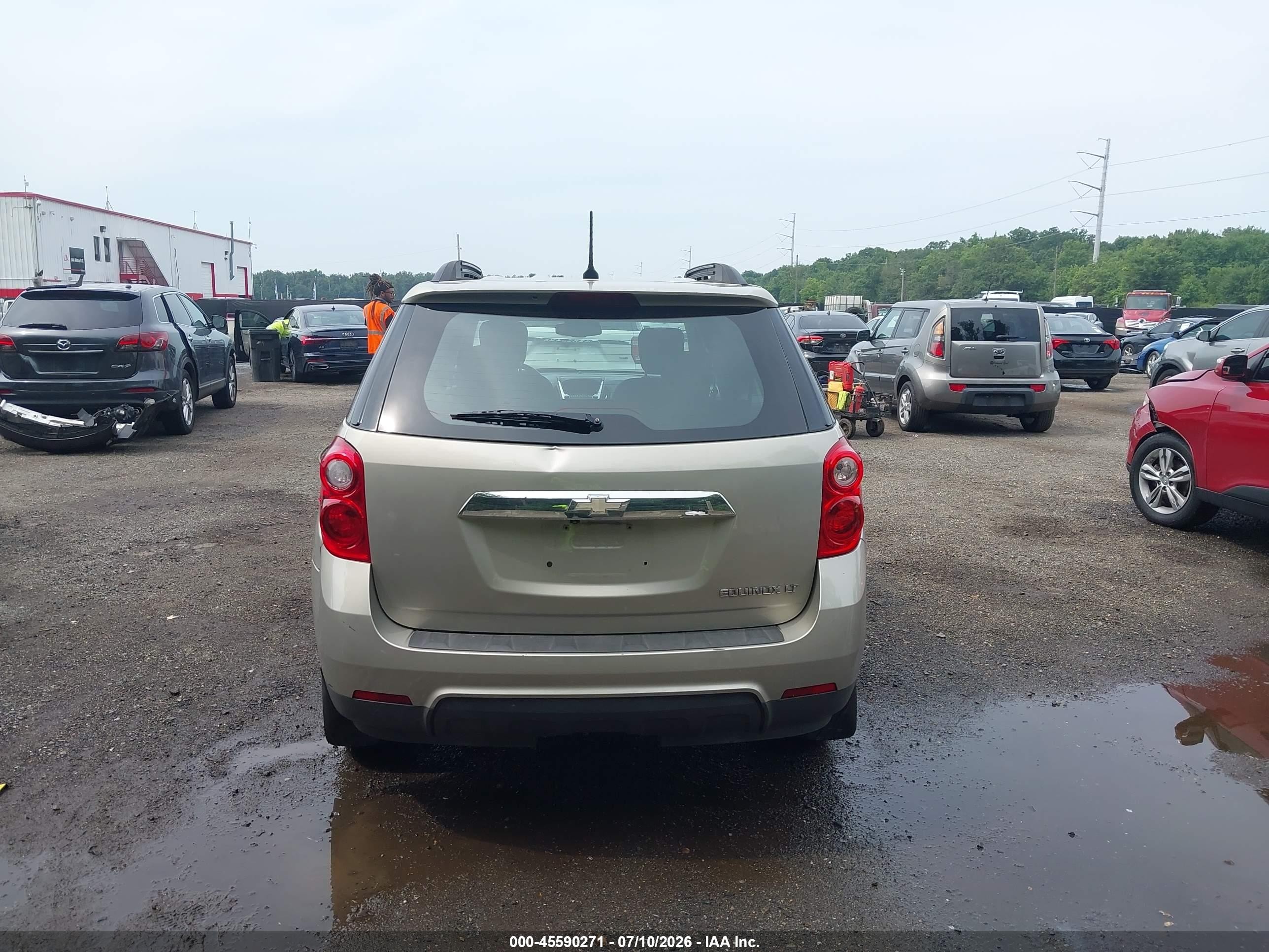 2013 Chevrolet Equinox Lt Gold vin: 2GNALDEK9D6245090