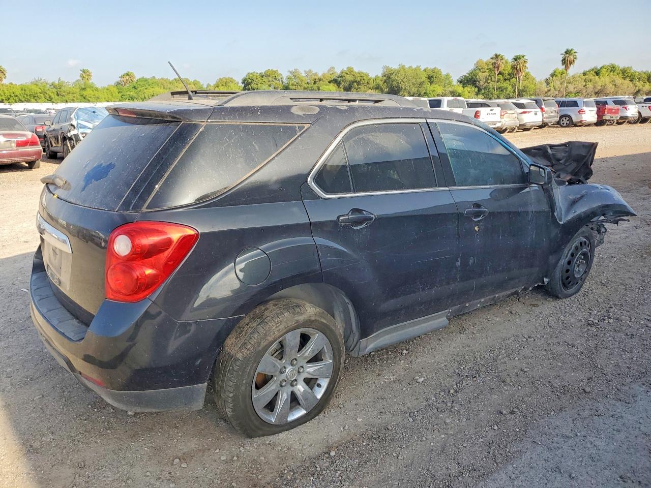 2013 Chevrolet Equinox Lt Black vin: 2GNALDEK9D6259765