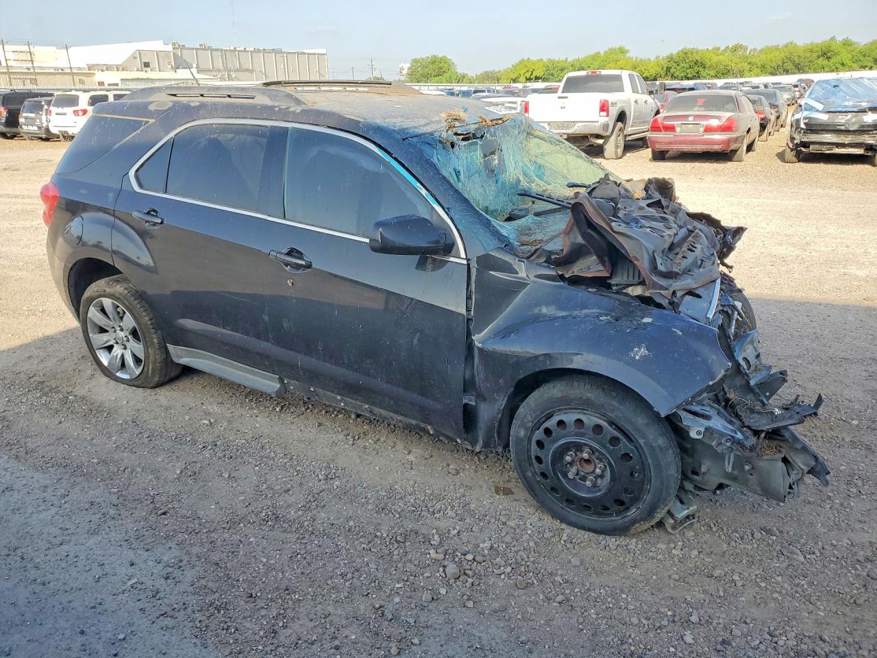 2013 Chevrolet Equinox Lt Black vin: 2GNALDEK9D6259765