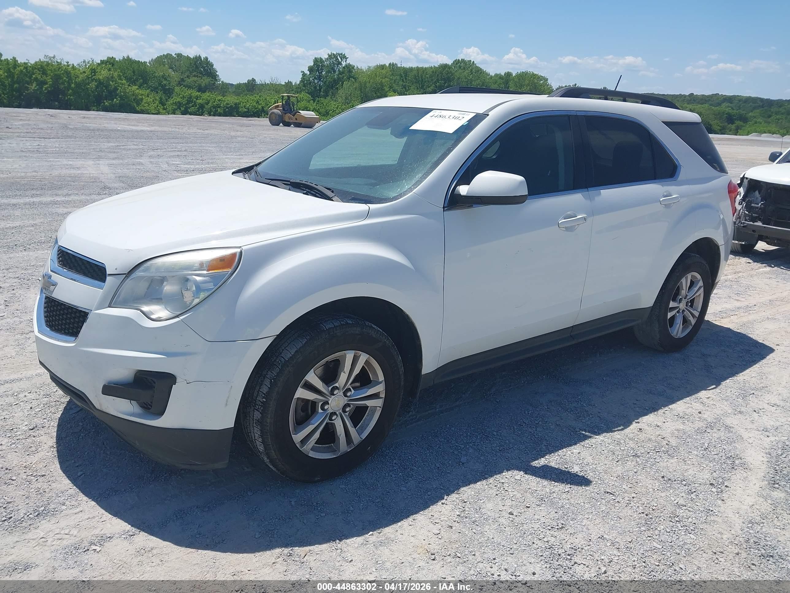 2013 Chevrolet Equinox 1lt White vin: 2GNALDEK9D6326672