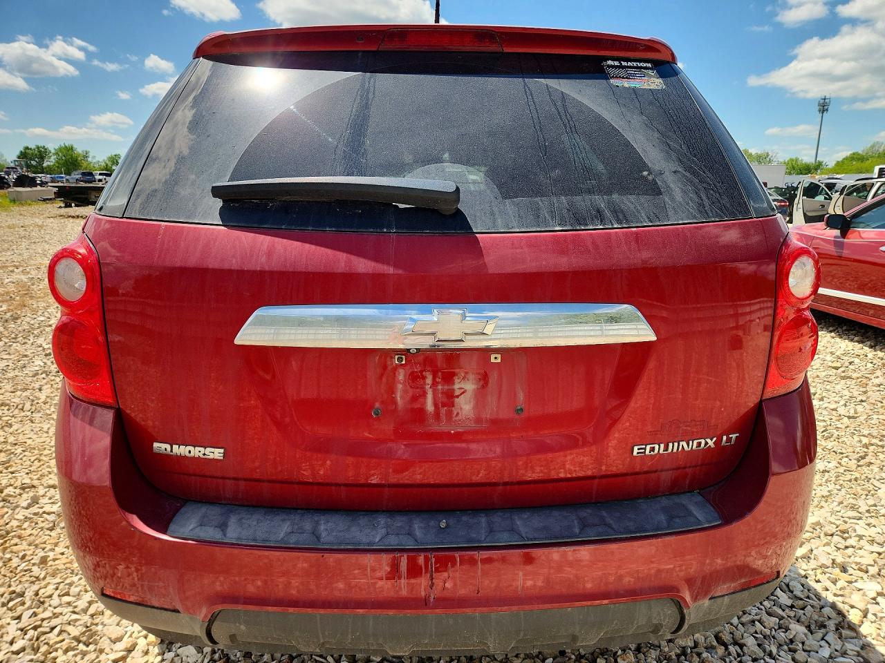 2013 Chevrolet Equinox Lt Красный vin: 2GNALDEK9D6374155