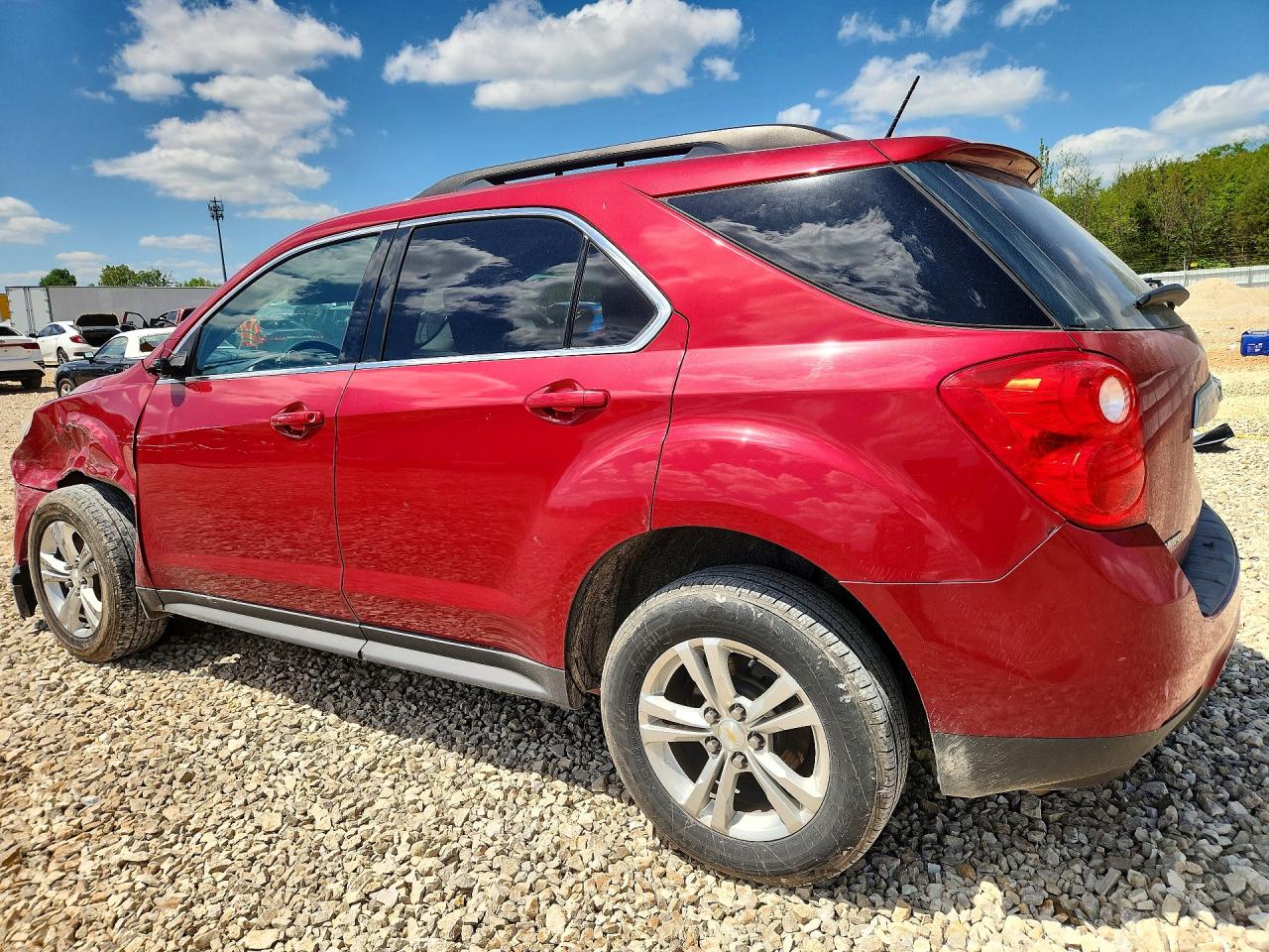 2013 Chevrolet Equinox Lt Красный vin: 2GNALDEK9D6374155