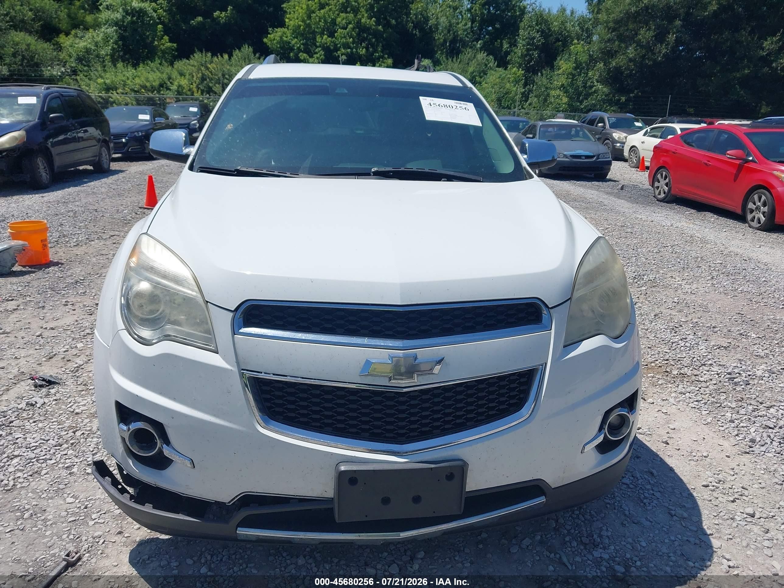 2015 Chevrolet Equinox Ltz Белый vin: 2GNALDEK9F6429822