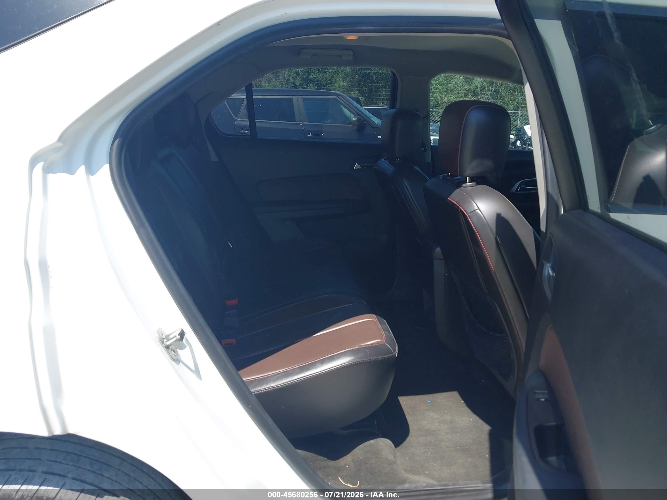 2015 Chevrolet Equinox Ltz Белый vin: 2GNALDEK9F6429822