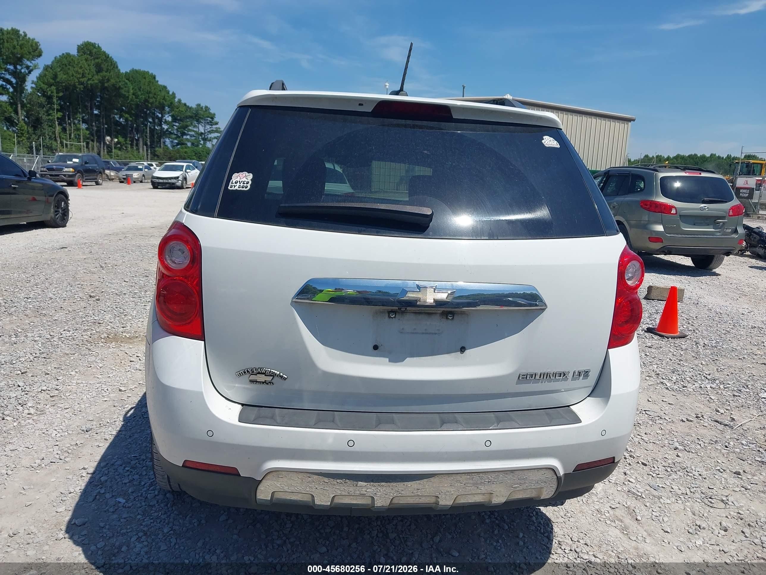 2015 Chevrolet Equinox Ltz Белый vin: 2GNALDEK9F6429822