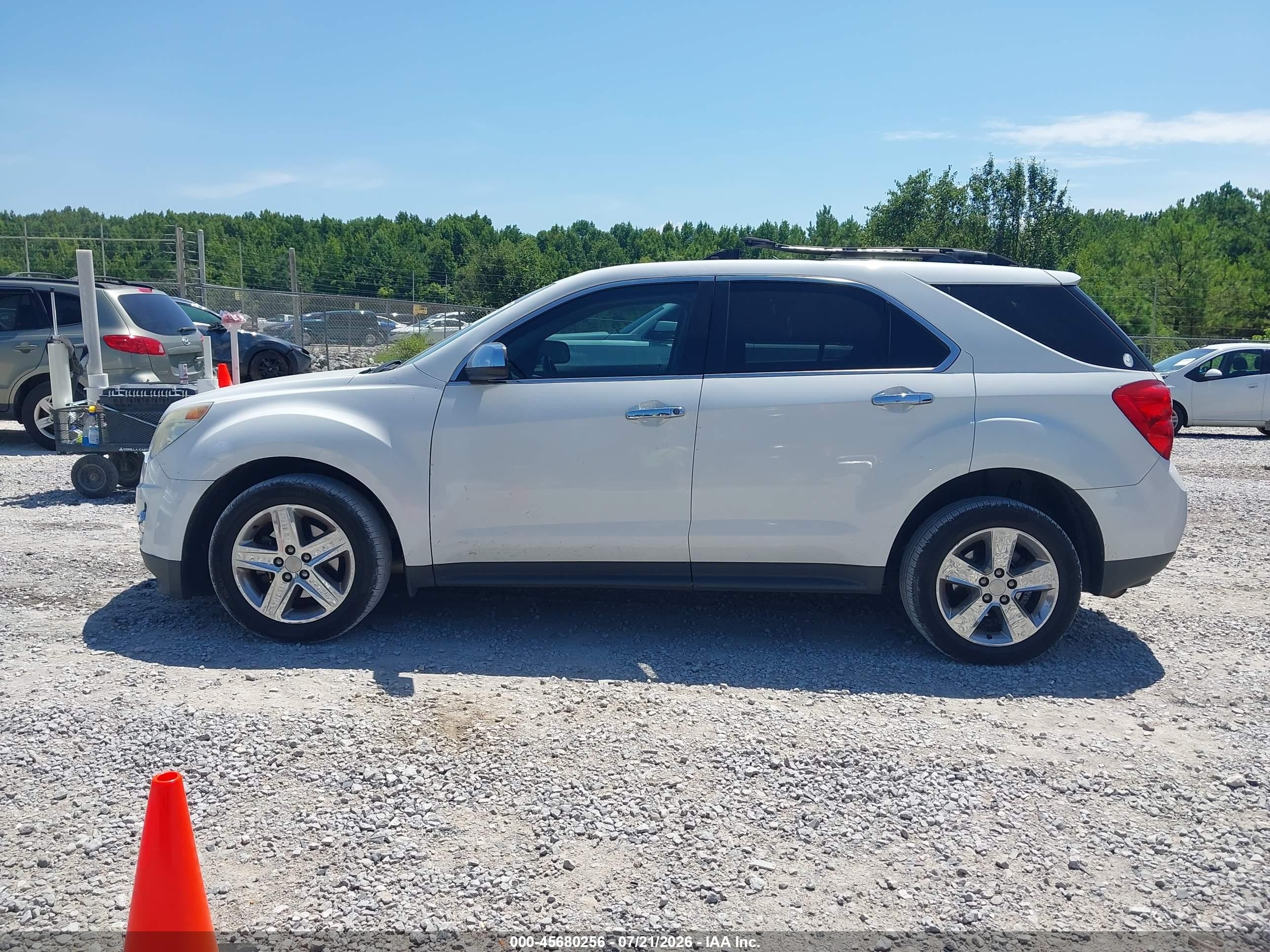 2015 Chevrolet Equinox Ltz Белый vin: 2GNALDEK9F6429822