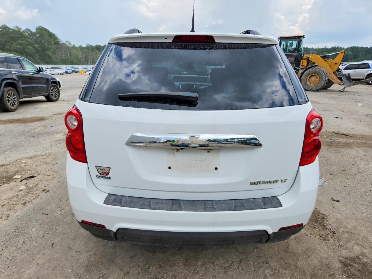 2012 Chevrolet Equinox Lt White vin: 2GNALDEKXC1212319