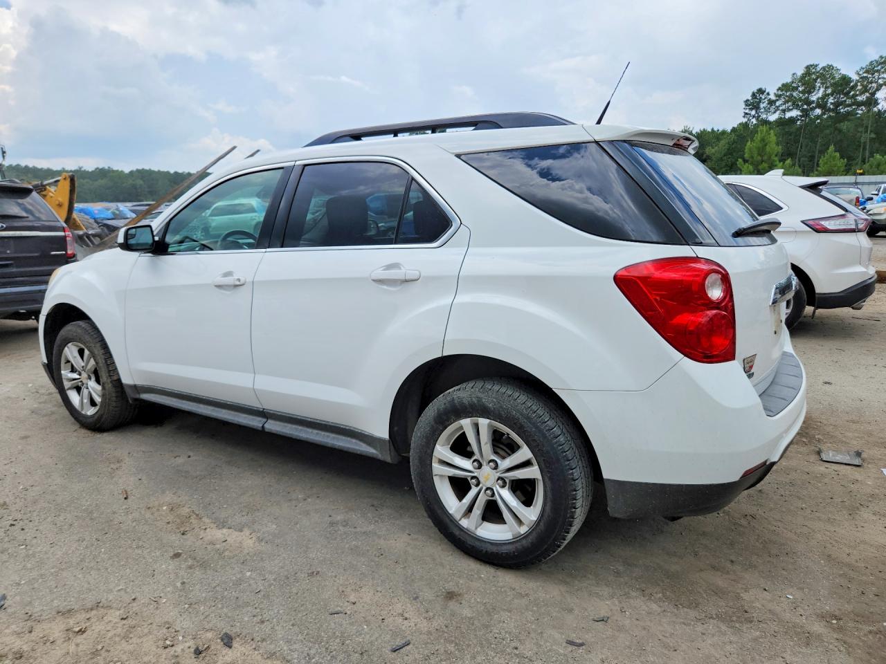 2012 Chevrolet Equinox Lt White vin: 2GNALDEKXC1212319