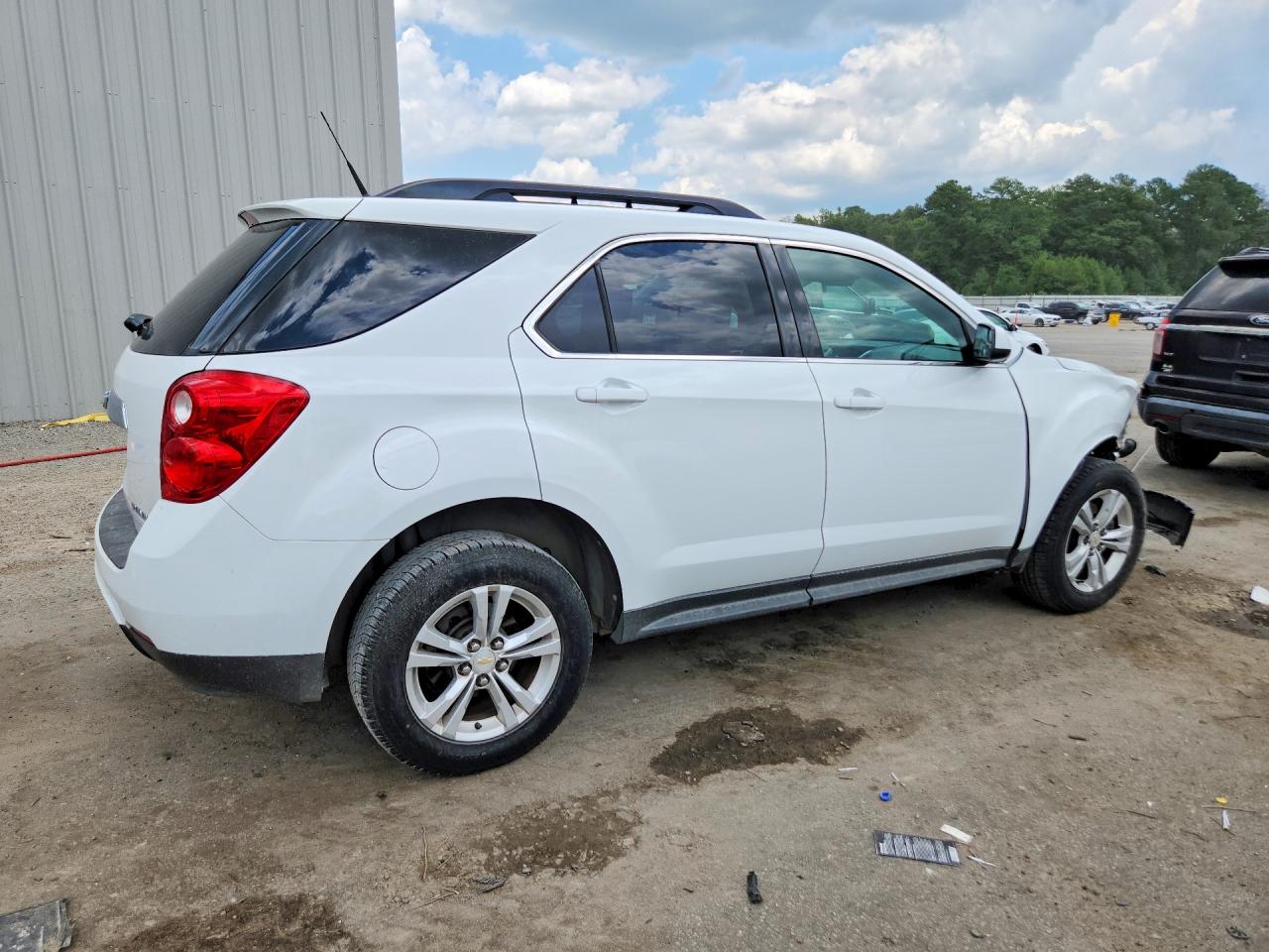 2012 Chevrolet Equinox Lt White vin: 2GNALDEKXC1212319