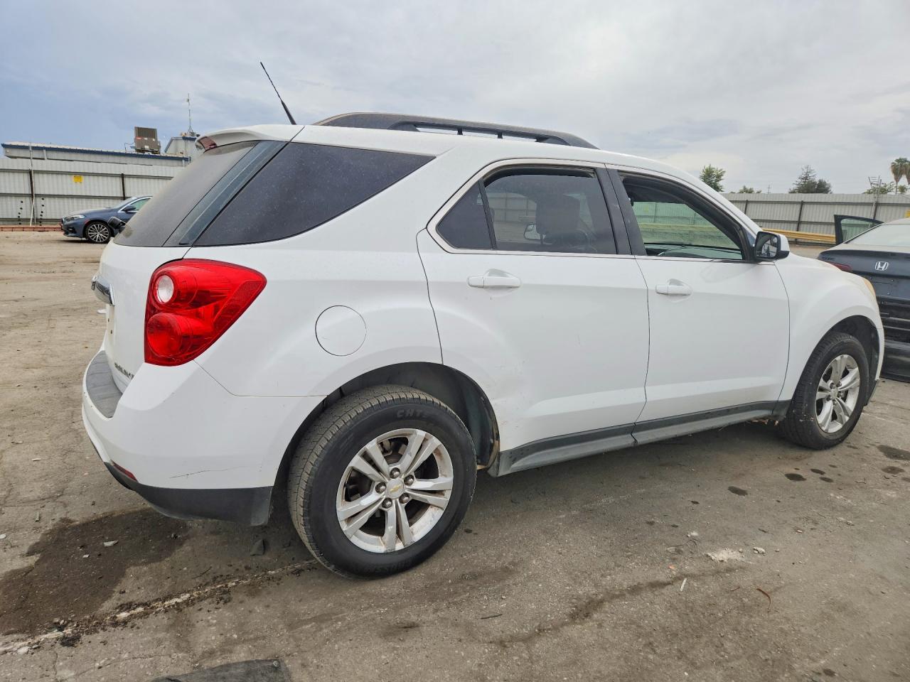 2012 Chevrolet Equinox Lt White vin: 2GNALDEKXC1213518
