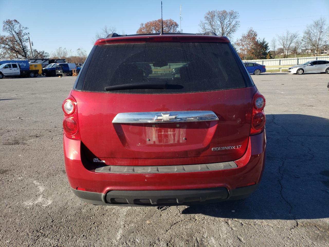 2012 Chevrolet Equinox Lt Красный vin: 2GNALDEKXC1279521
